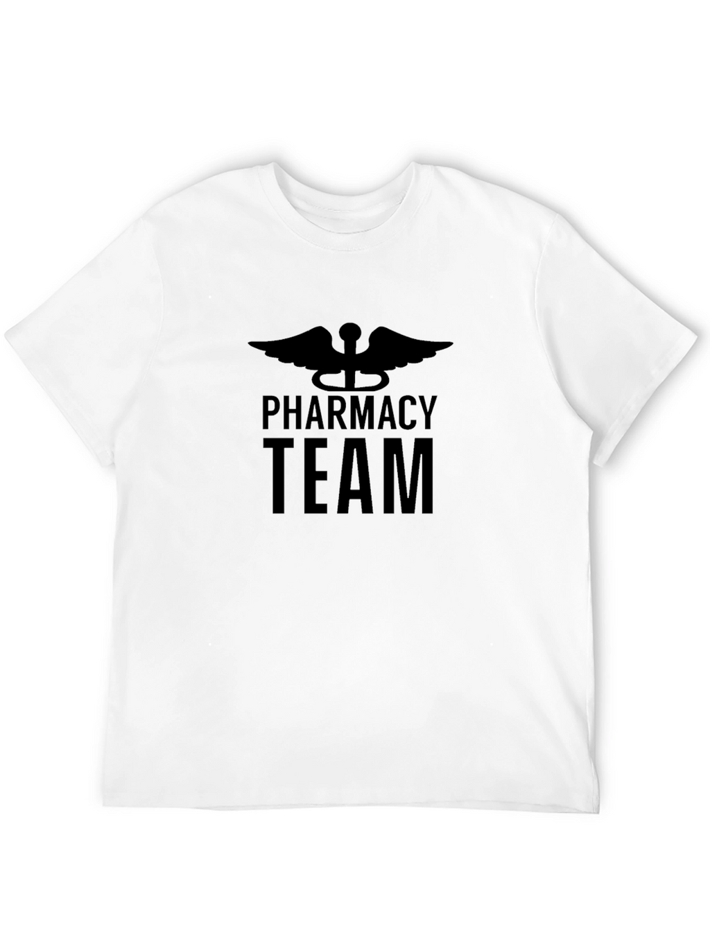 Pharmacy Team Black Graphic T-Shirt
