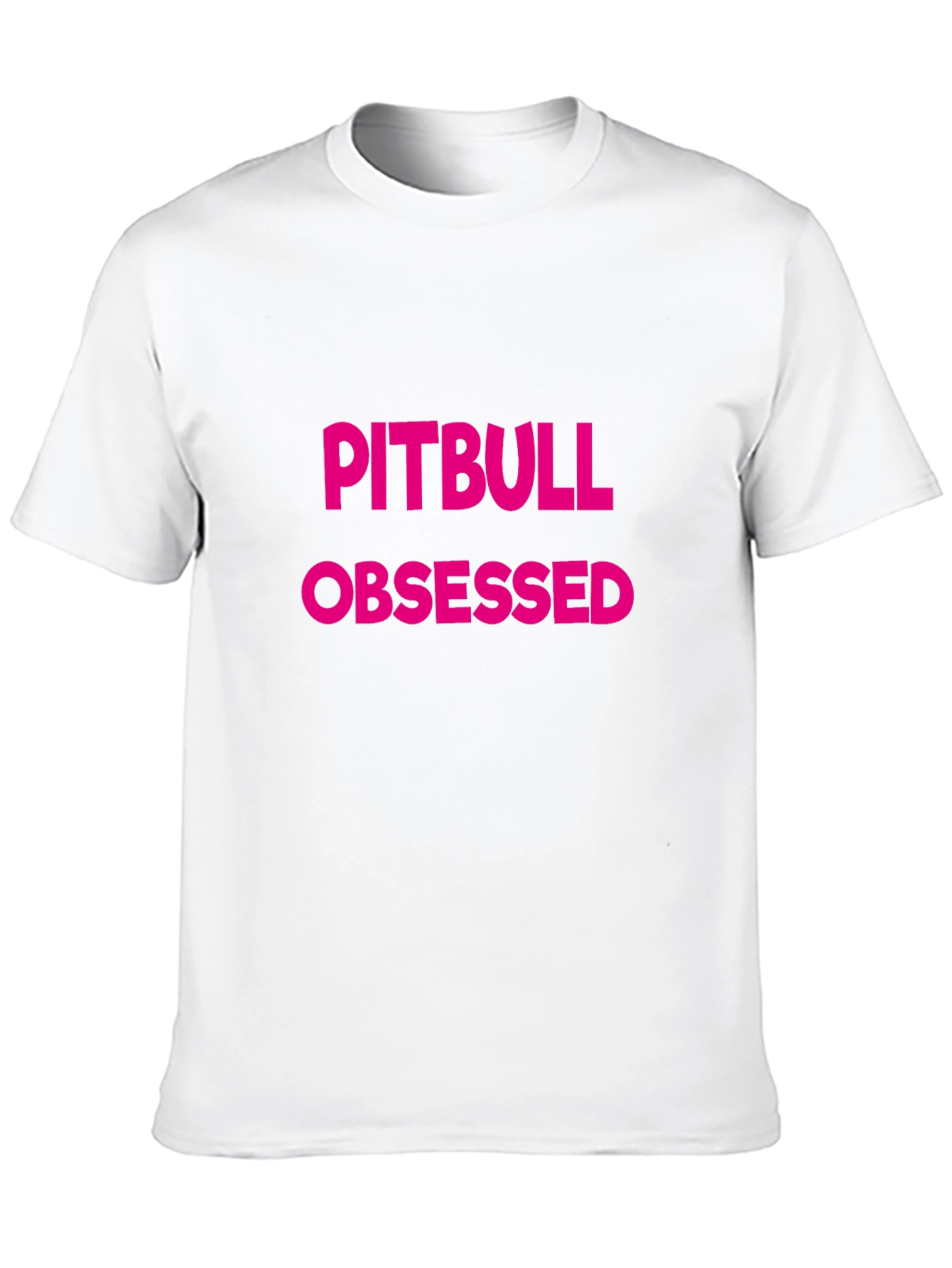 Pitbull Obsessed Graphic Tee - Black T-Shirt