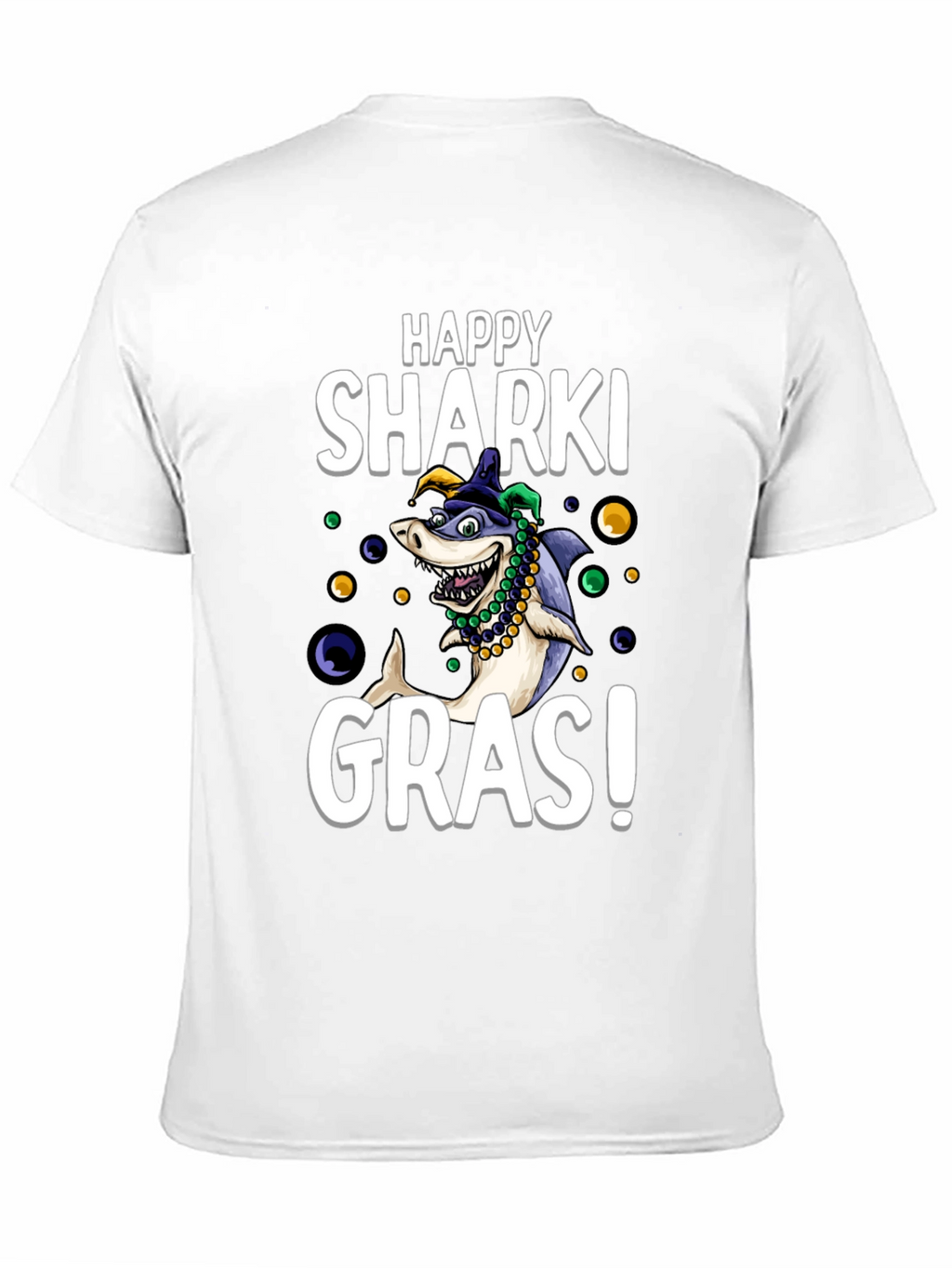 Happy Sharki Gras T-Shirt