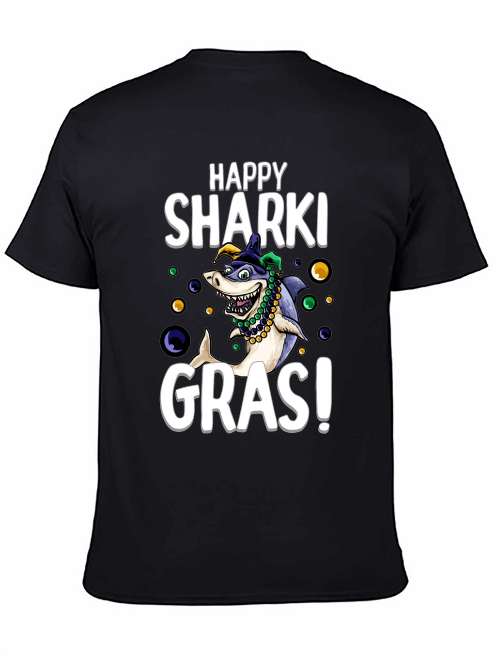 Happy Sharki Gras T-Shirt