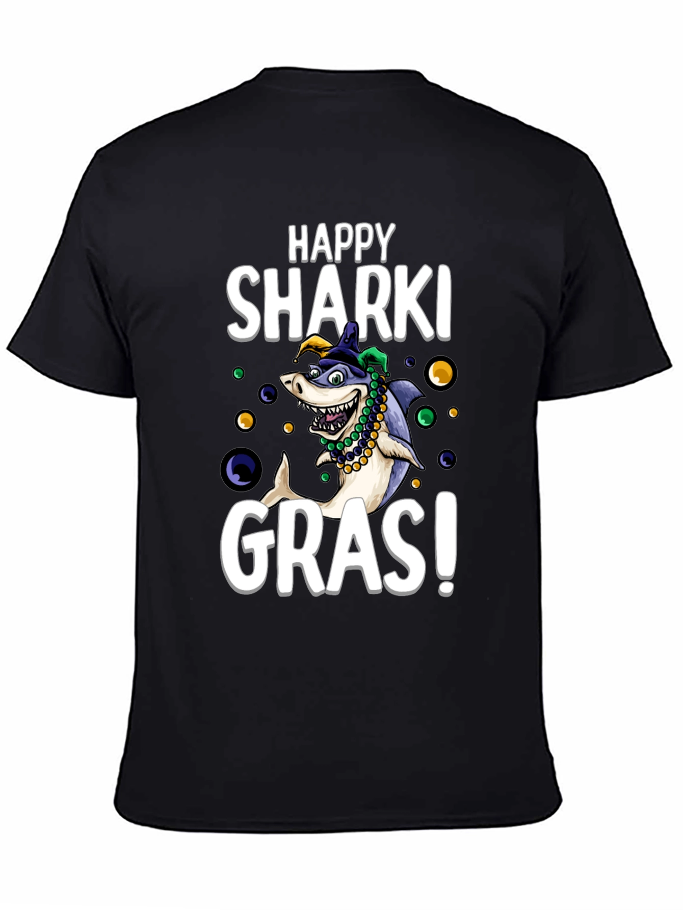 Happy Sharki Gras T-Shirt