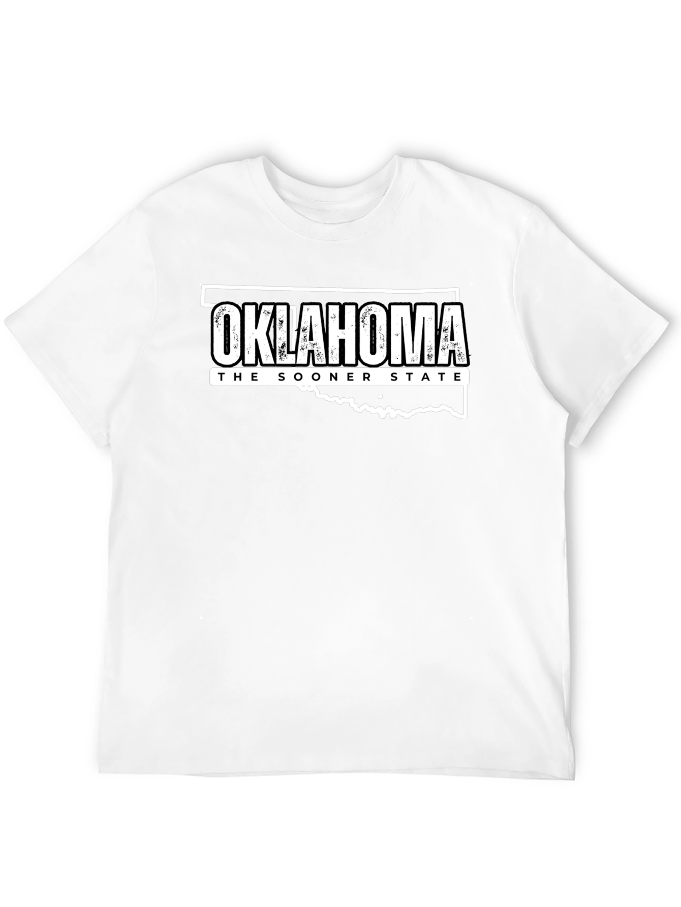 Oklahoma State Map T-Shirt - Sooner State Pride!