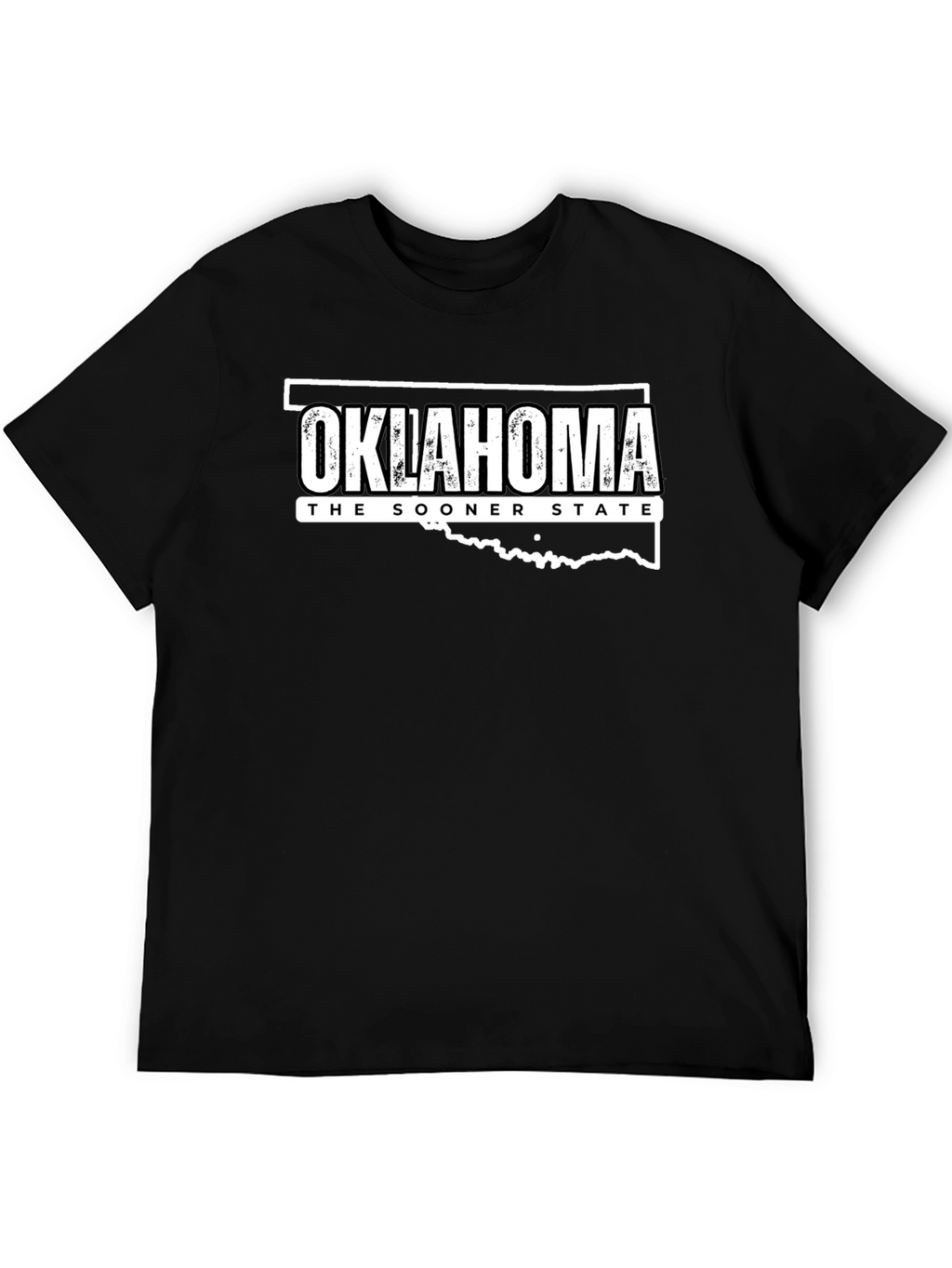 Oklahoma State Map T-Shirt - Sooner State Pride!