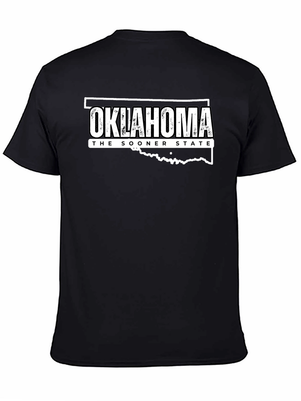 Oklahoma State Map T-Shirt - Sooner State Pride!