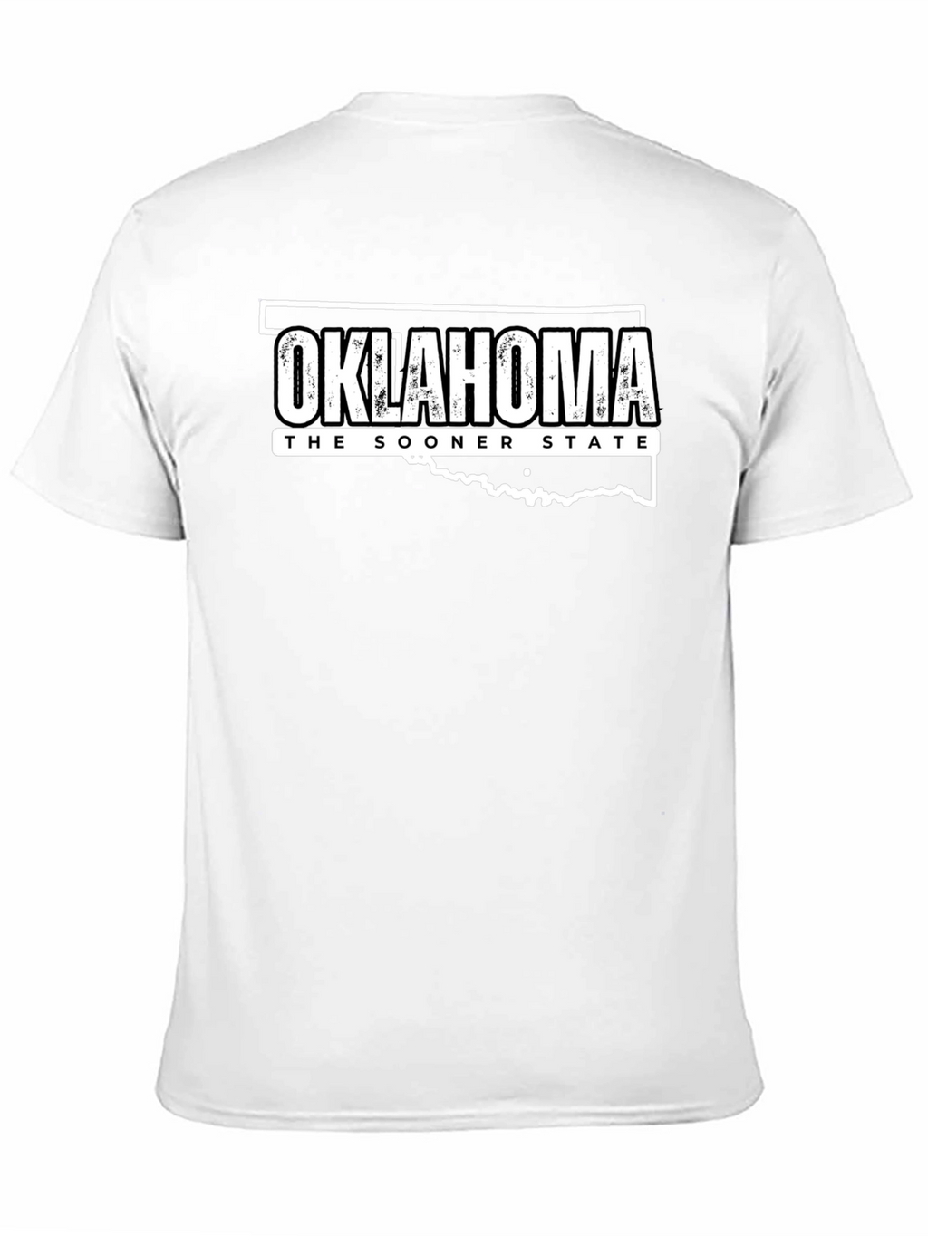 Oklahoma State Map T-Shirt - Sooner State Pride!