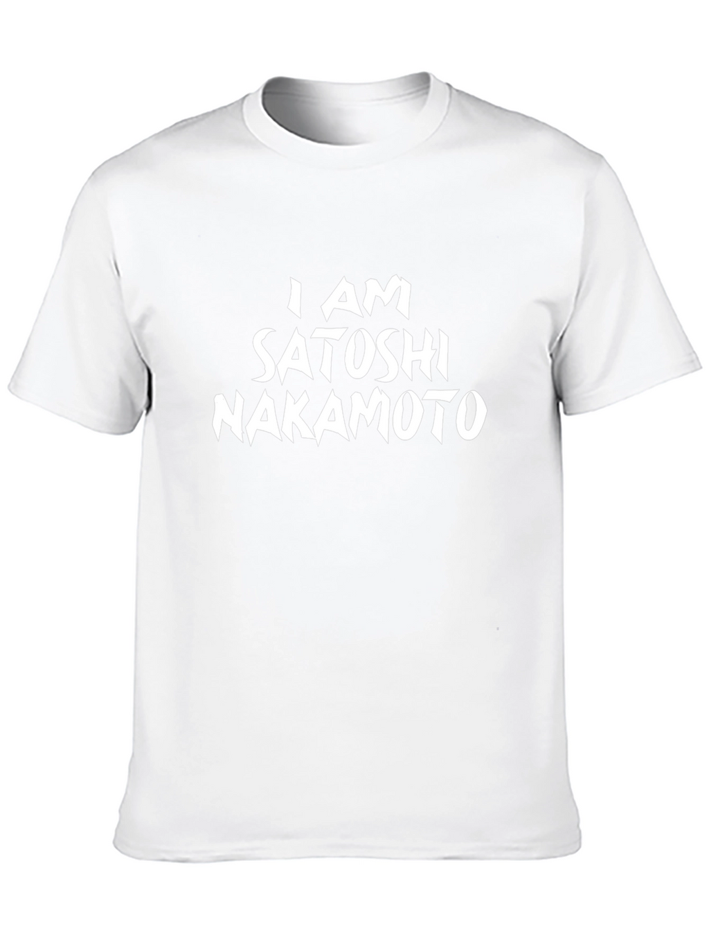 I am Satoshi Nakamoto Black T-Shirt