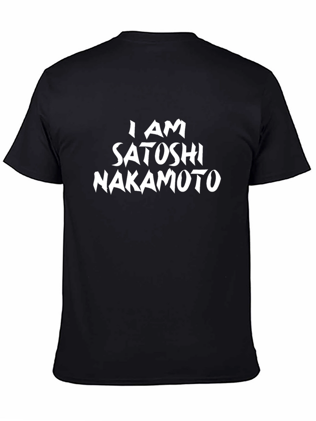 I am Satoshi Nakamoto Black T-Shirt