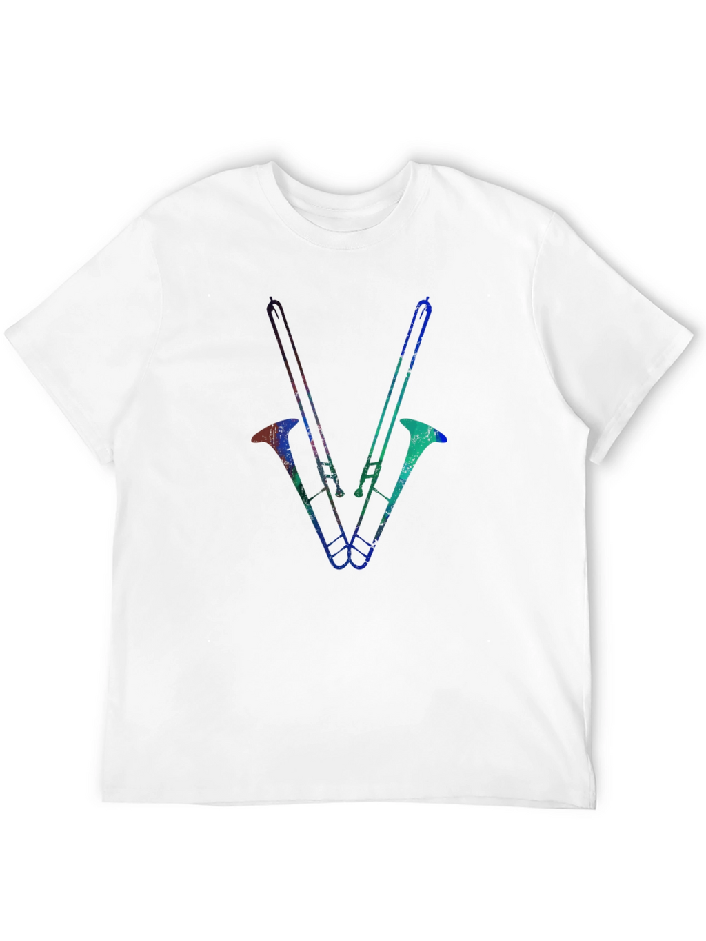 Trombone Graphic Tee - Black