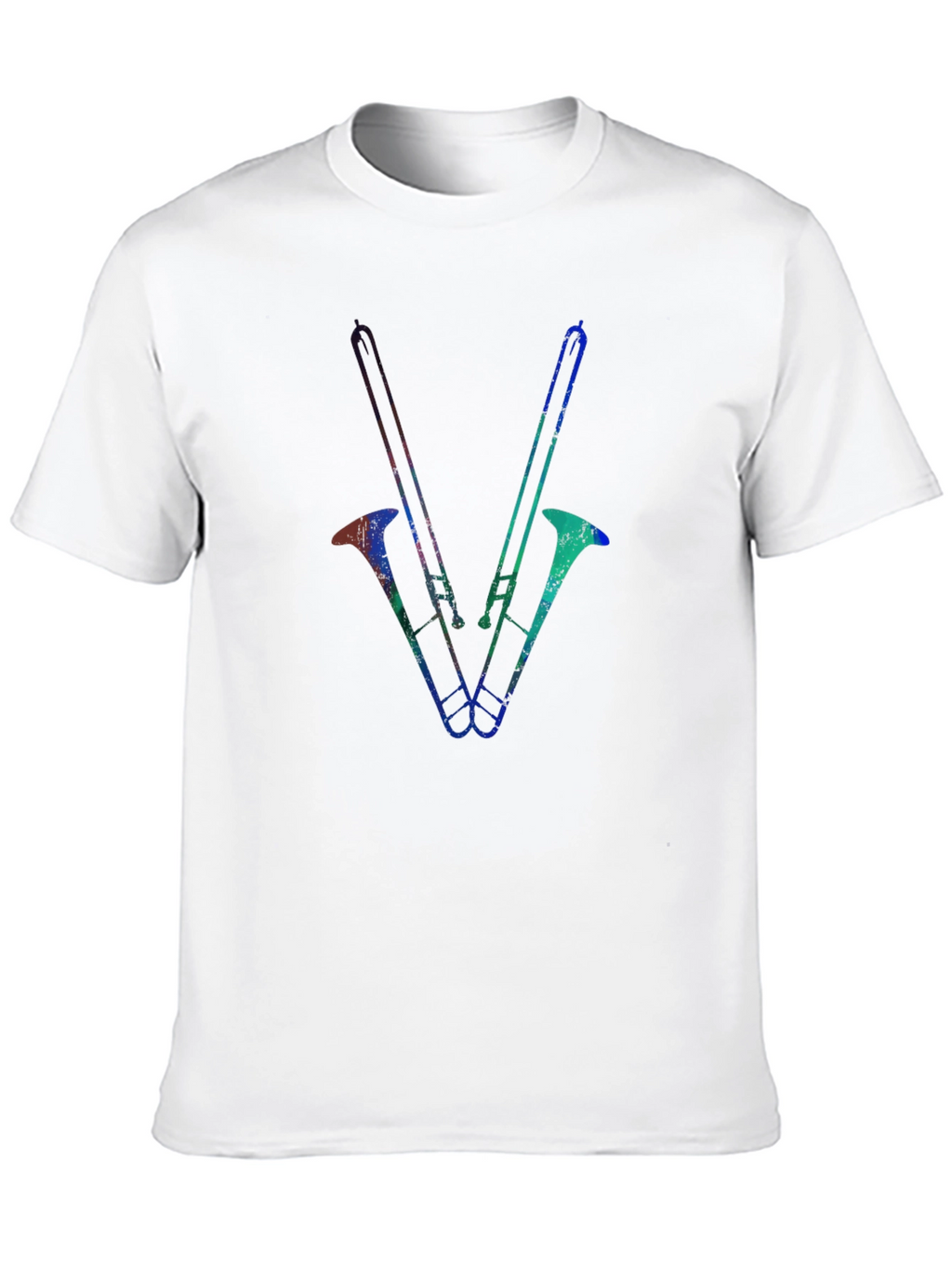 Trombone Graphic Tee - Black