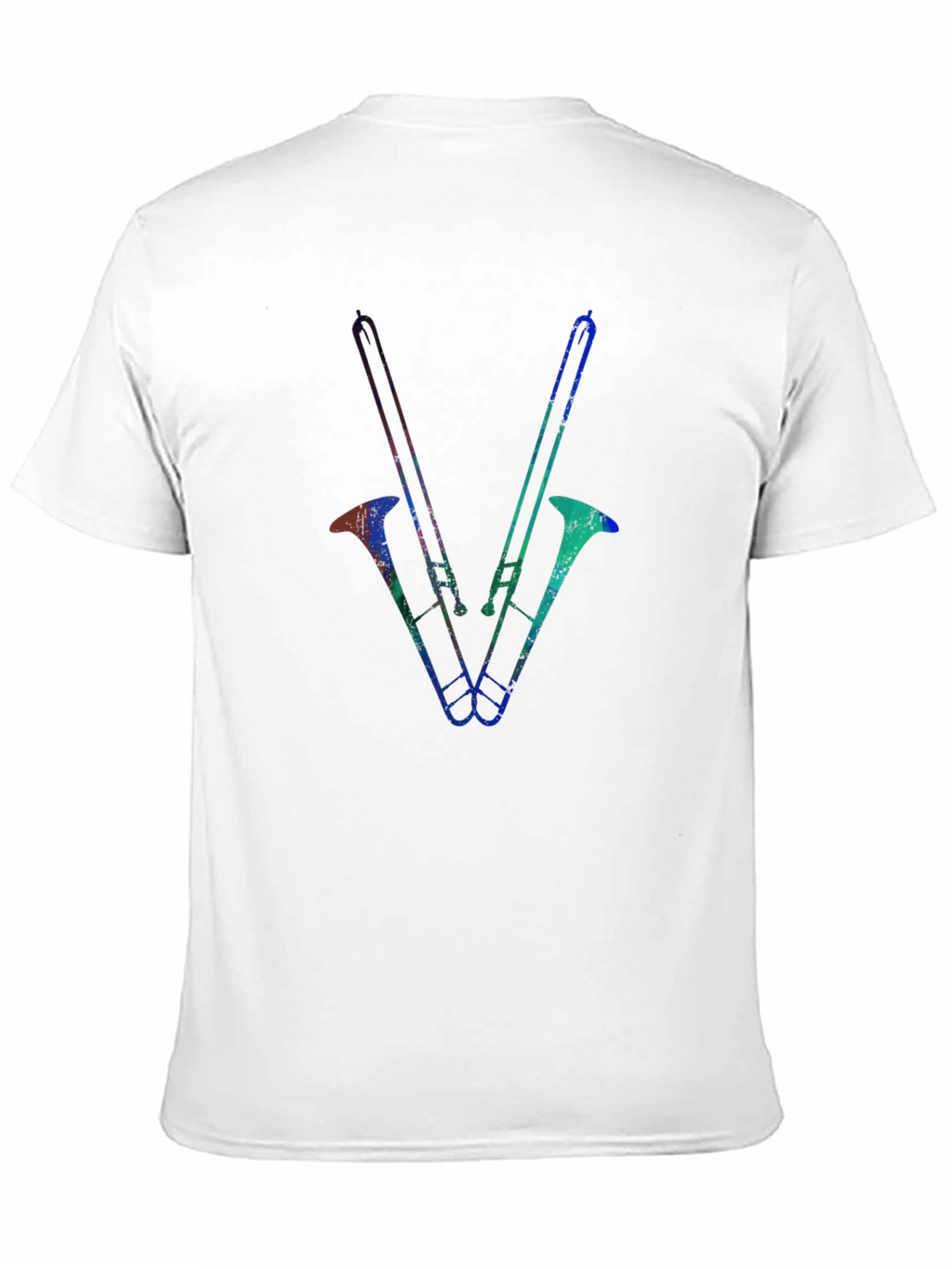 Trombone Graphic Tee - Black