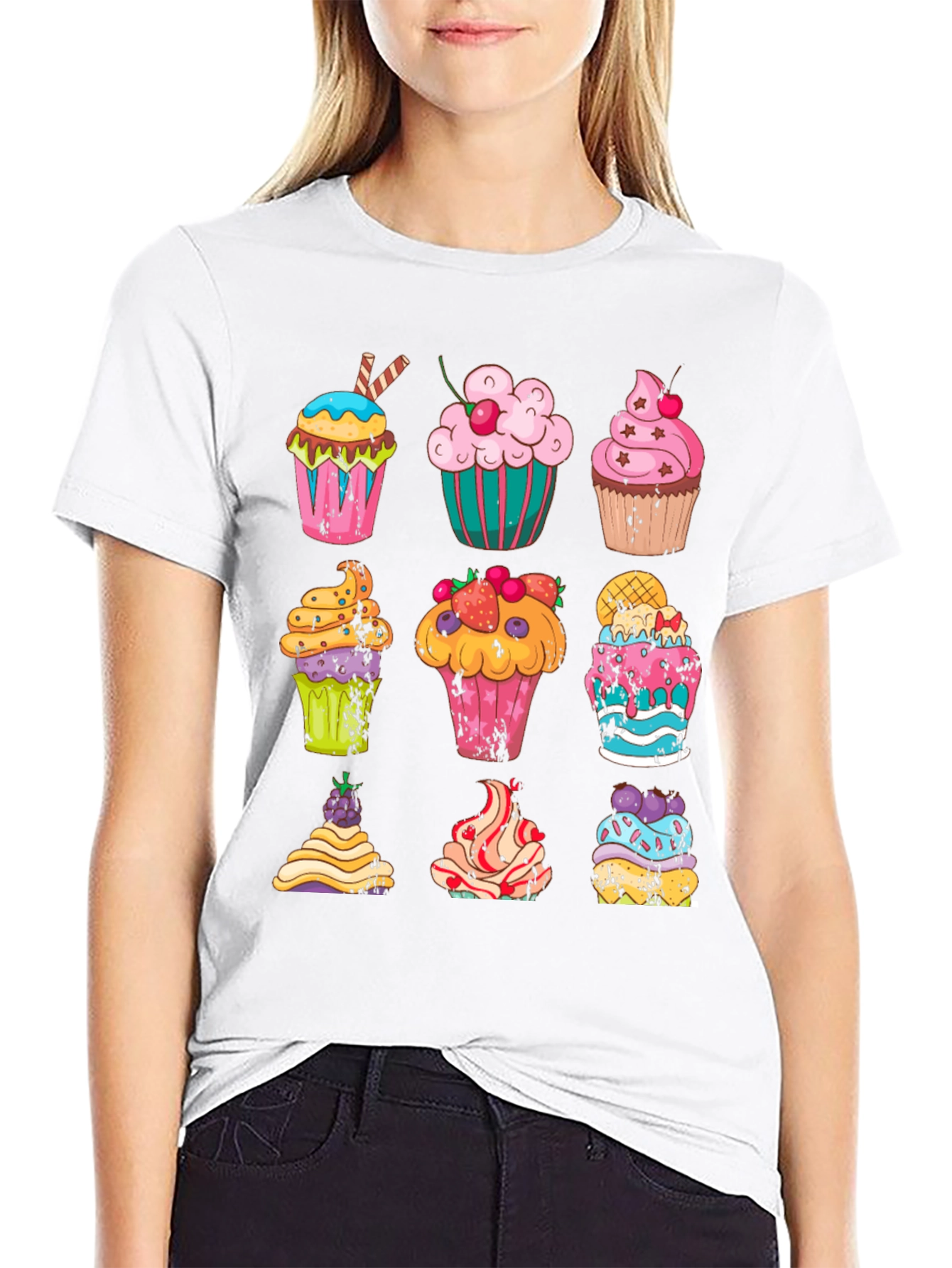 Cupcake T-Shirt - Sweet Treat Graphic Tee