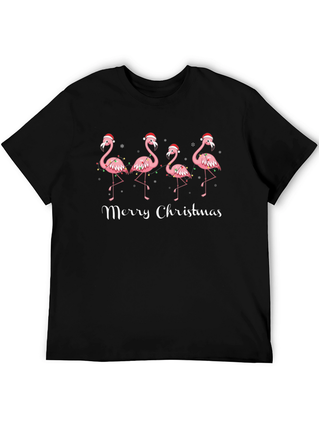 Christmas Flamingo T-Shirt