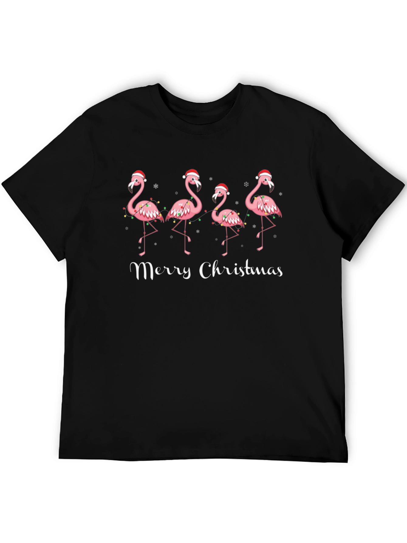 Christmas Flamingo T-Shirt