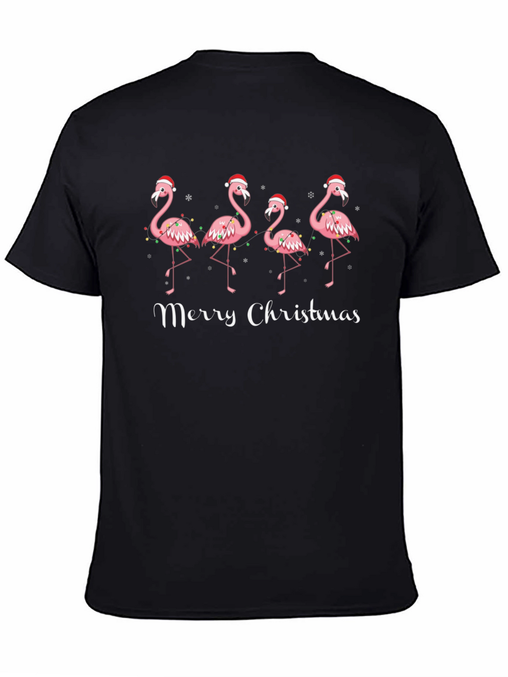 Christmas Flamingo T-Shirt