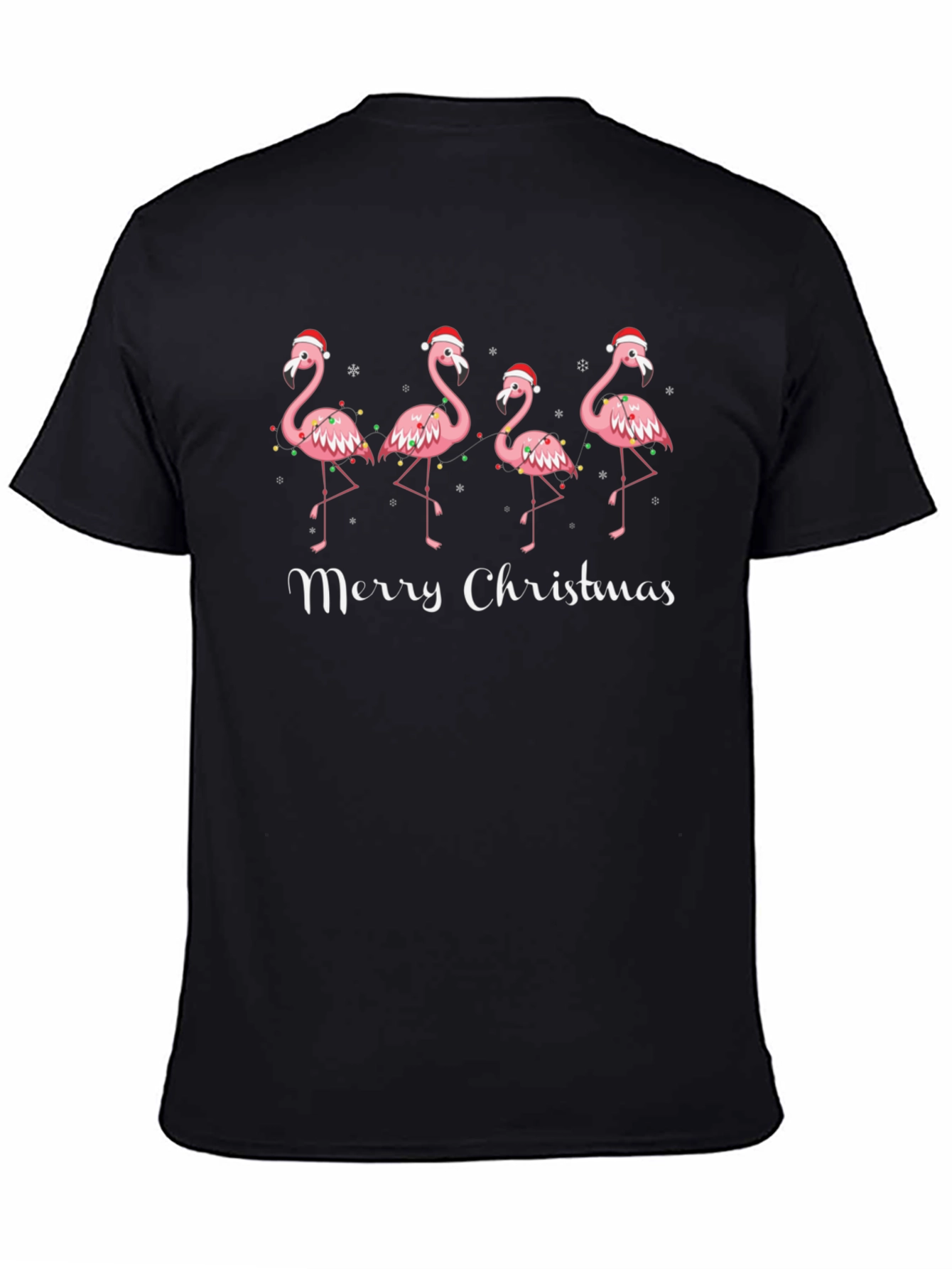 Christmas Flamingo T-Shirt