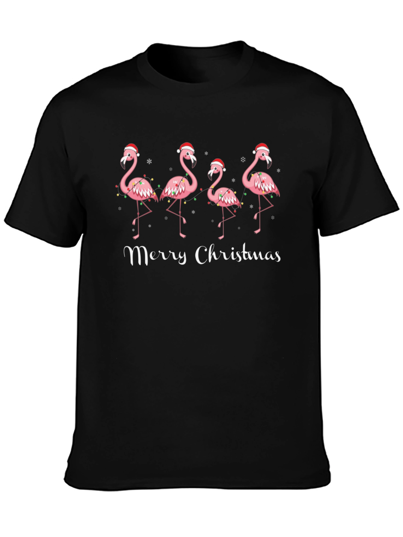 Christmas Flamingo T-Shirt