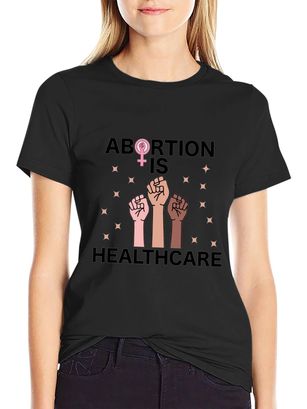 Abortion is Healthcare Graphic Tee