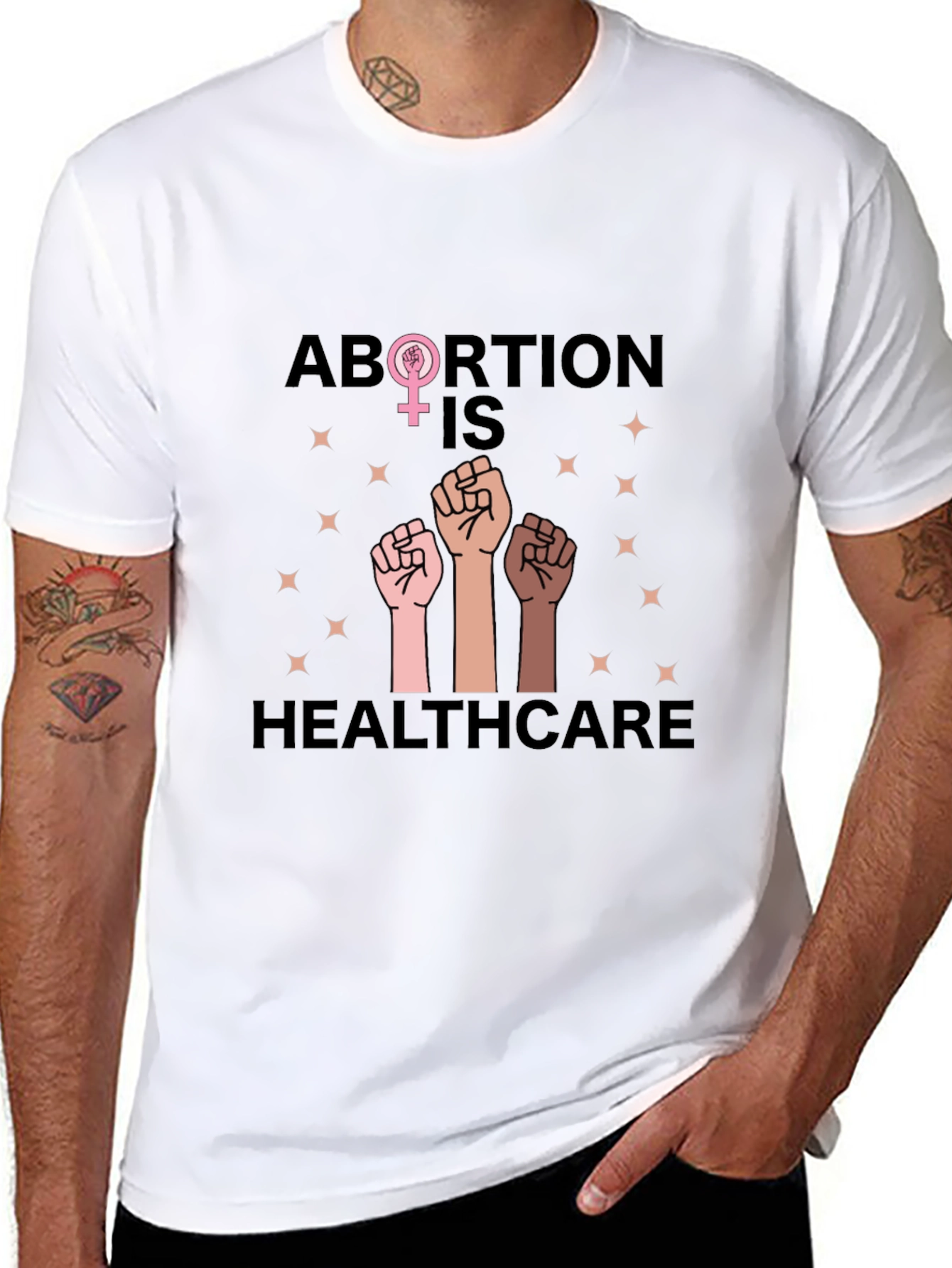 Abortion is Healthcare Graphic Tee