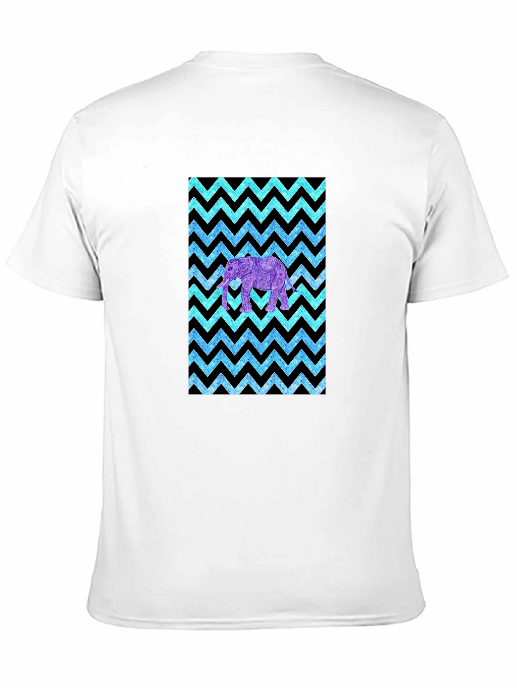 Elephant Zig-Zag Tee
