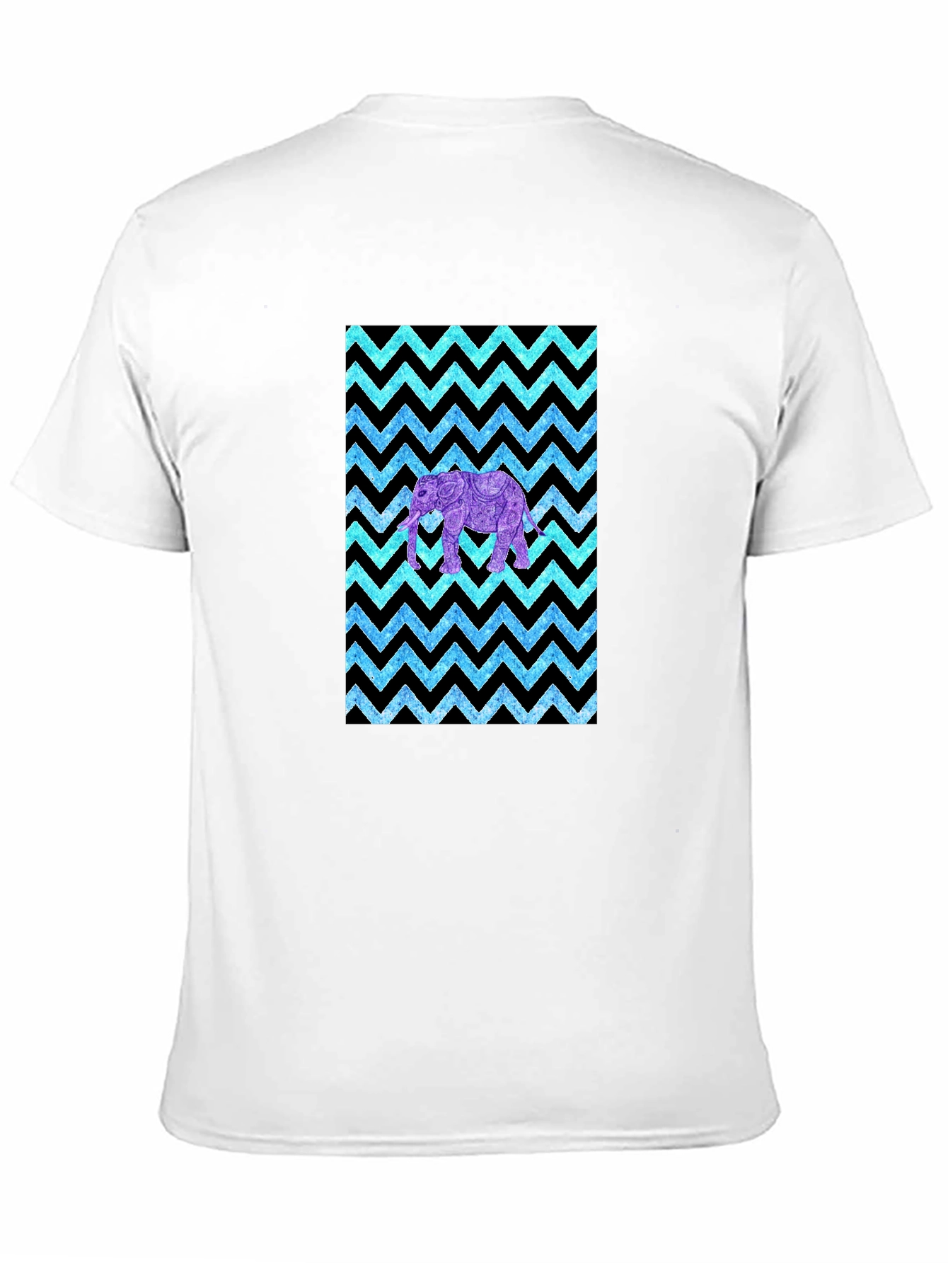 Elephant Zig-Zag Tee