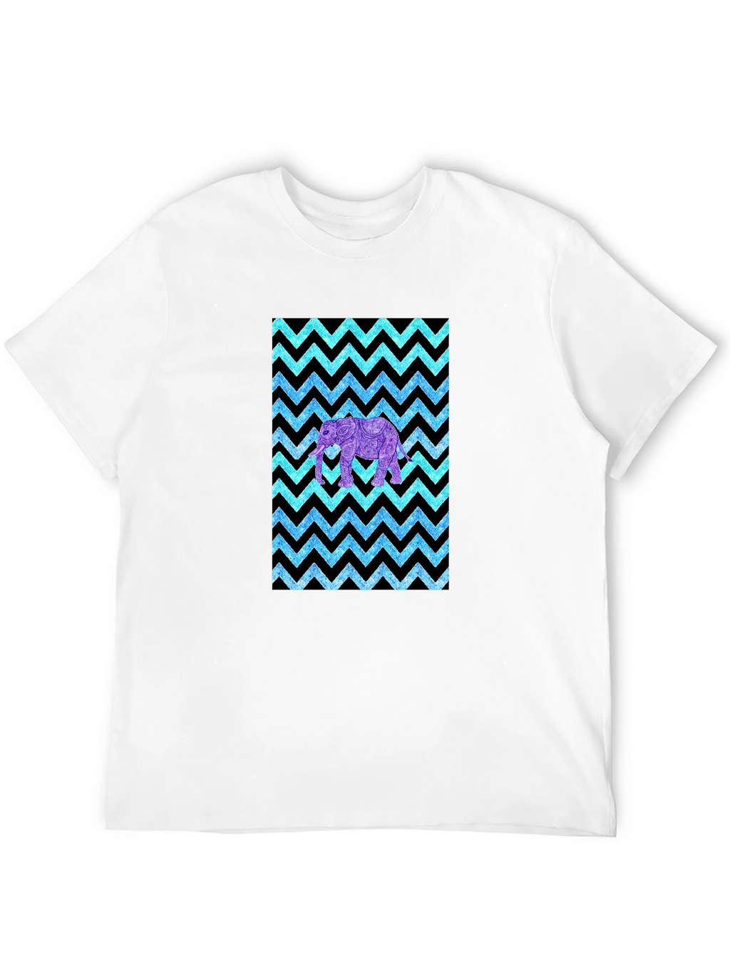 Elephant Zig-Zag Tee
