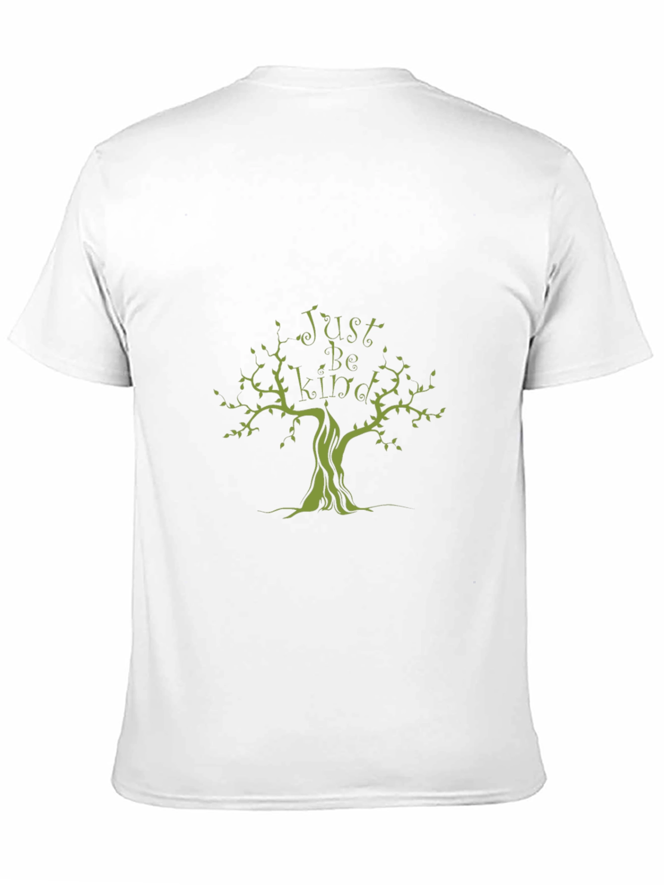 Just Be Kind Tree Graphic Black T-Shirt