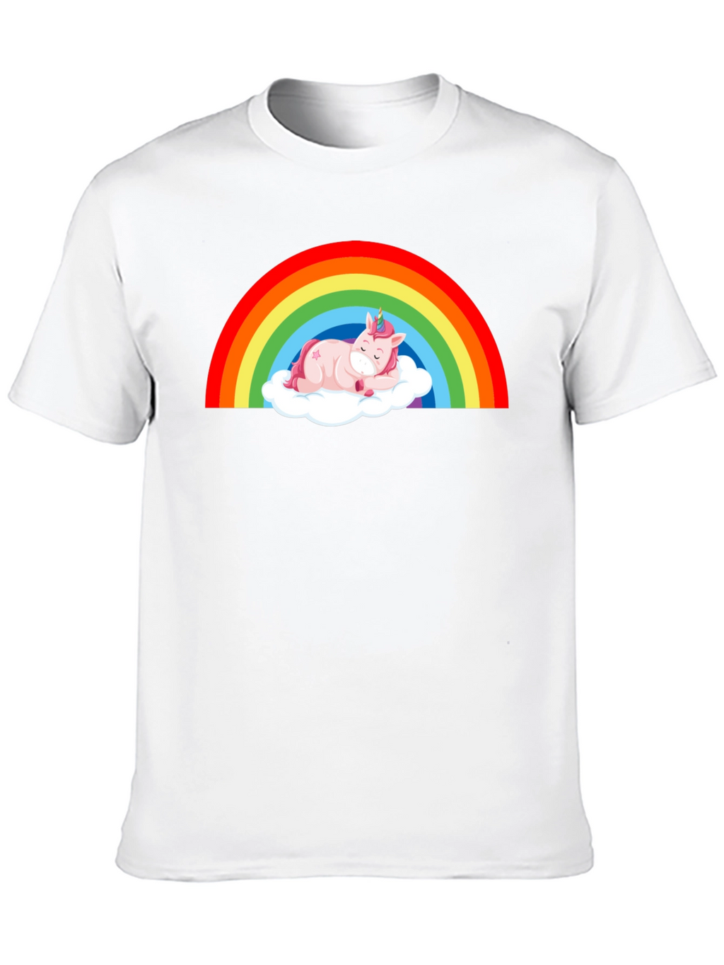 Rainbow Unicorn Nap T-Shirt