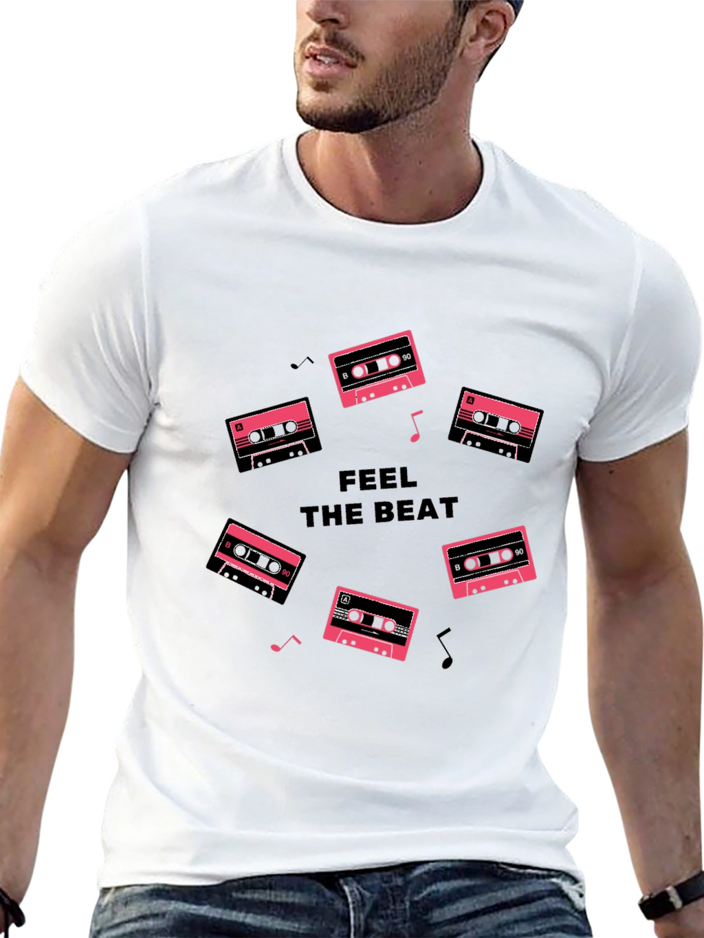 Retro Music T-Shirt - Feel the Beat!