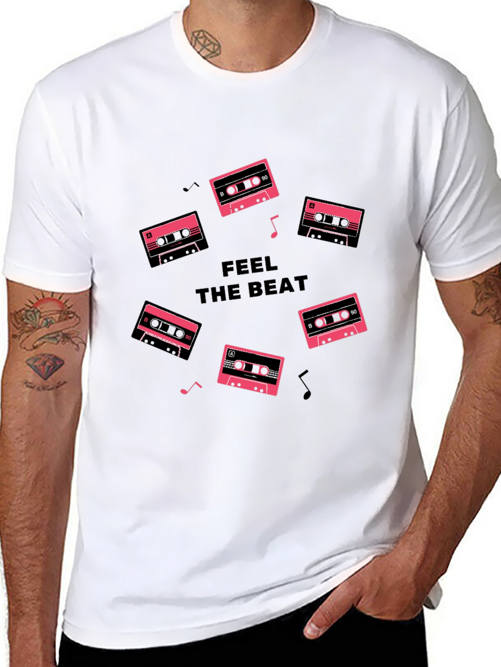 Retro Music T-Shirt - Feel the Beat!