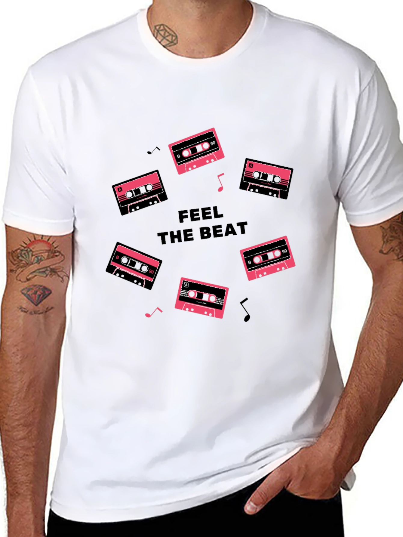 Retro Music T-Shirt - Feel the Beat!