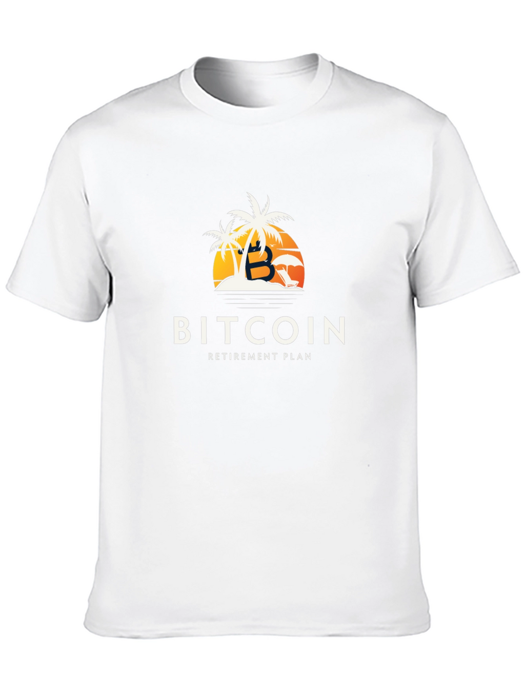 Bitcoin Retirement Plan Black T-Shirt