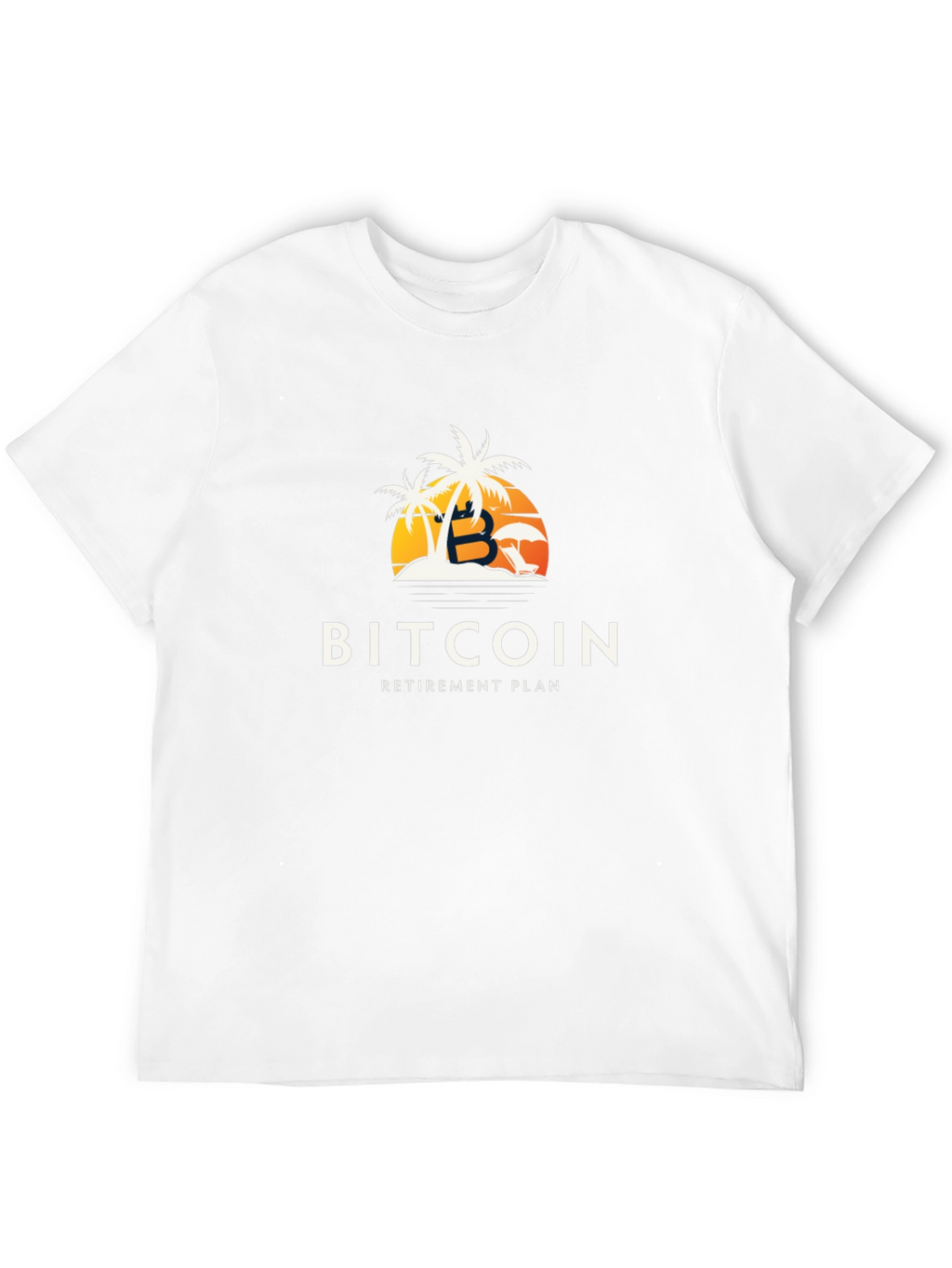 Bitcoin Retirement Plan Black T-Shirt