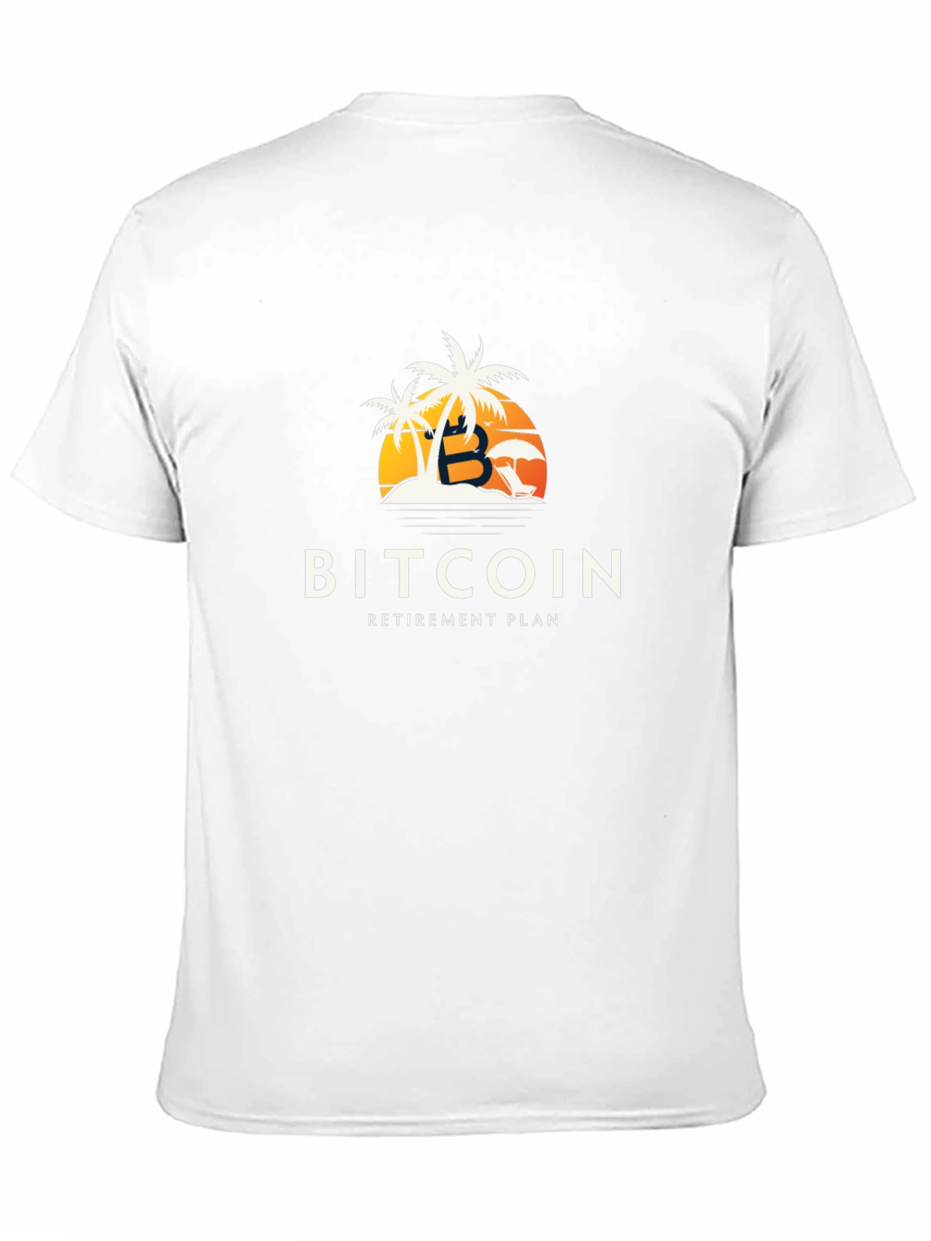 Bitcoin Retirement Plan Black T-Shirt
