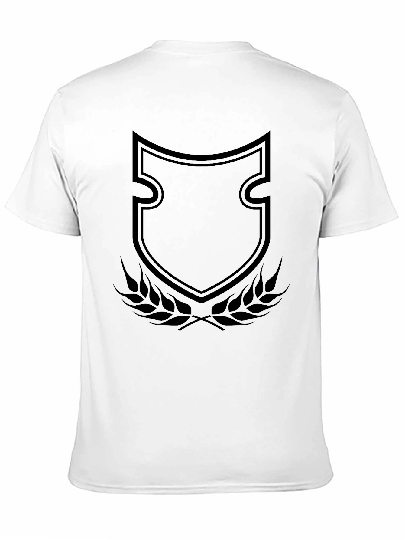 Shield Graphic Black T-Shirt - Stylish Menswear