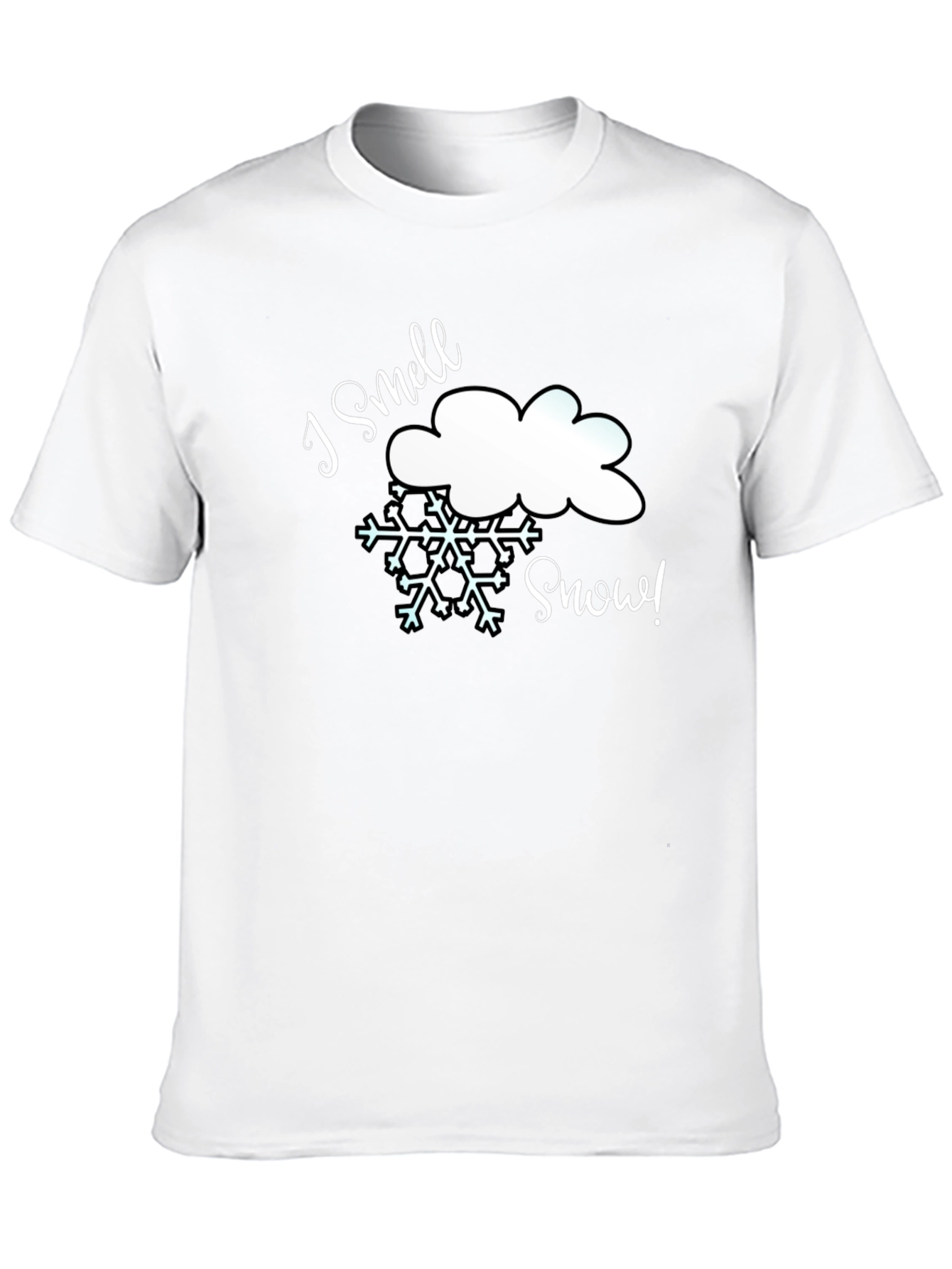 I Smell Snow T-Shirt - Winter Holiday Tee