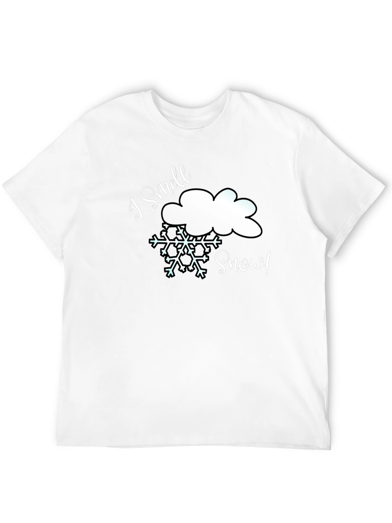 I Smell Snow T-Shirt - Winter Holiday Tee