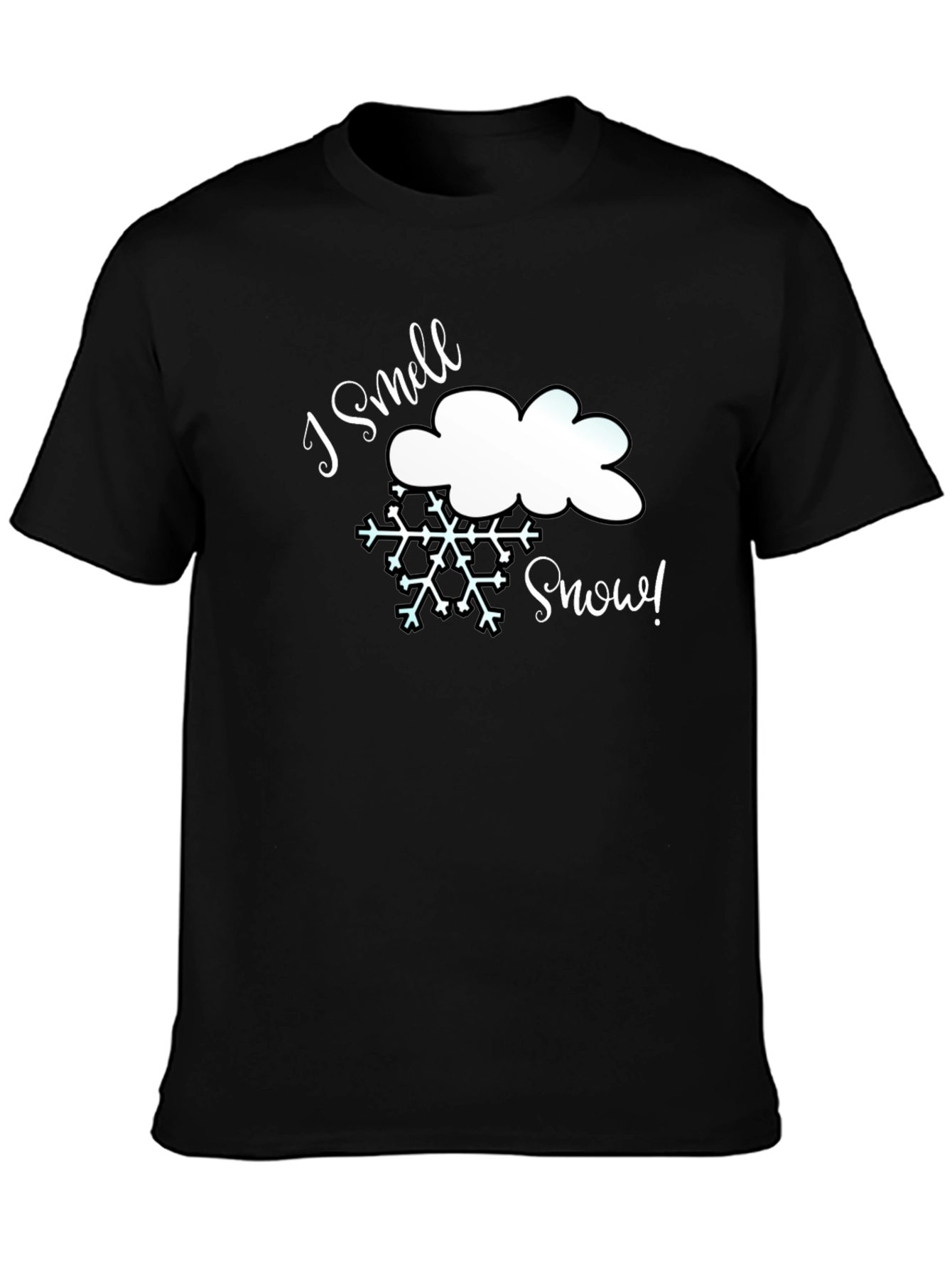 I Smell Snow T-Shirt - Winter Holiday Tee