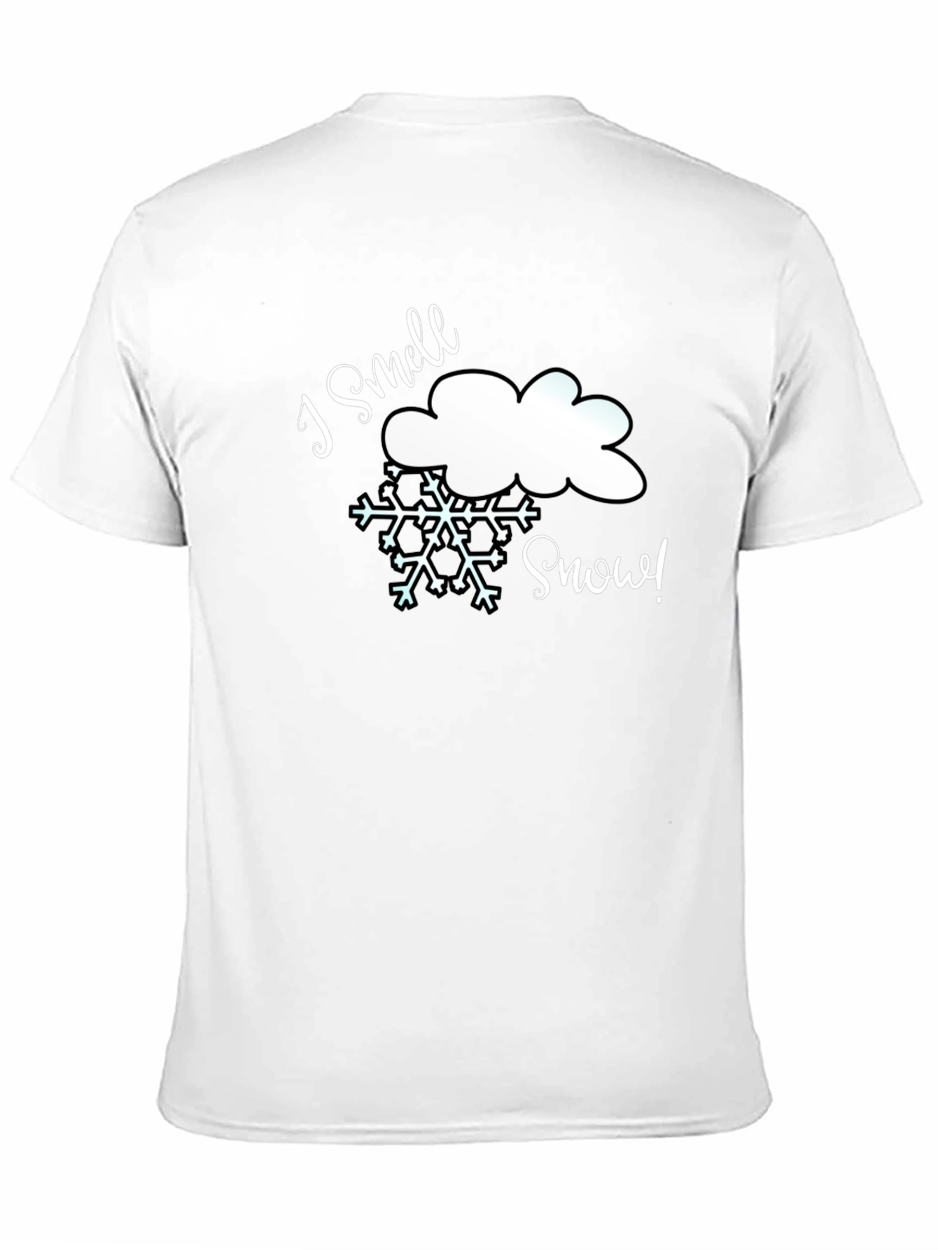 I Smell Snow T-Shirt - Winter Holiday Tee