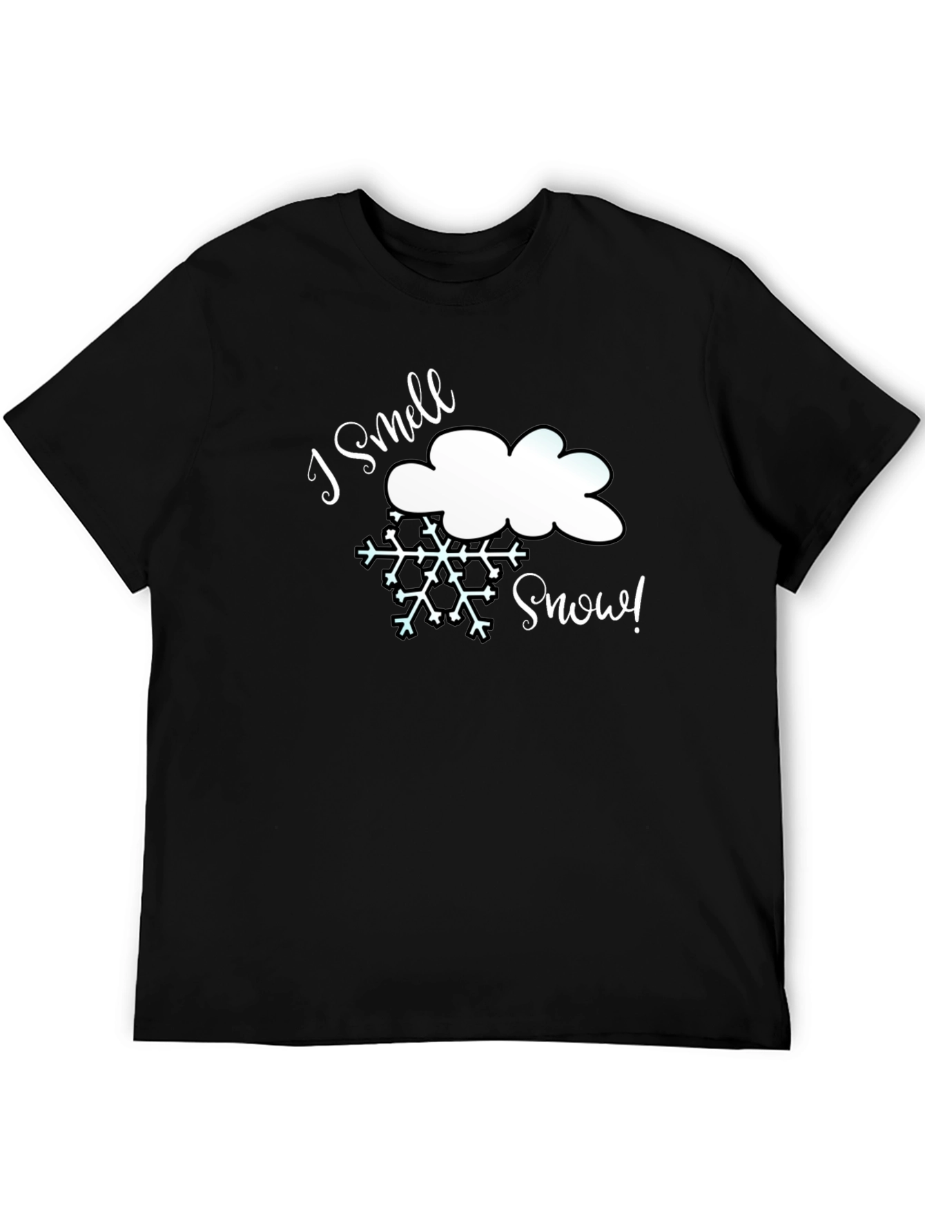 I Smell Snow T-Shirt - Winter Holiday Tee