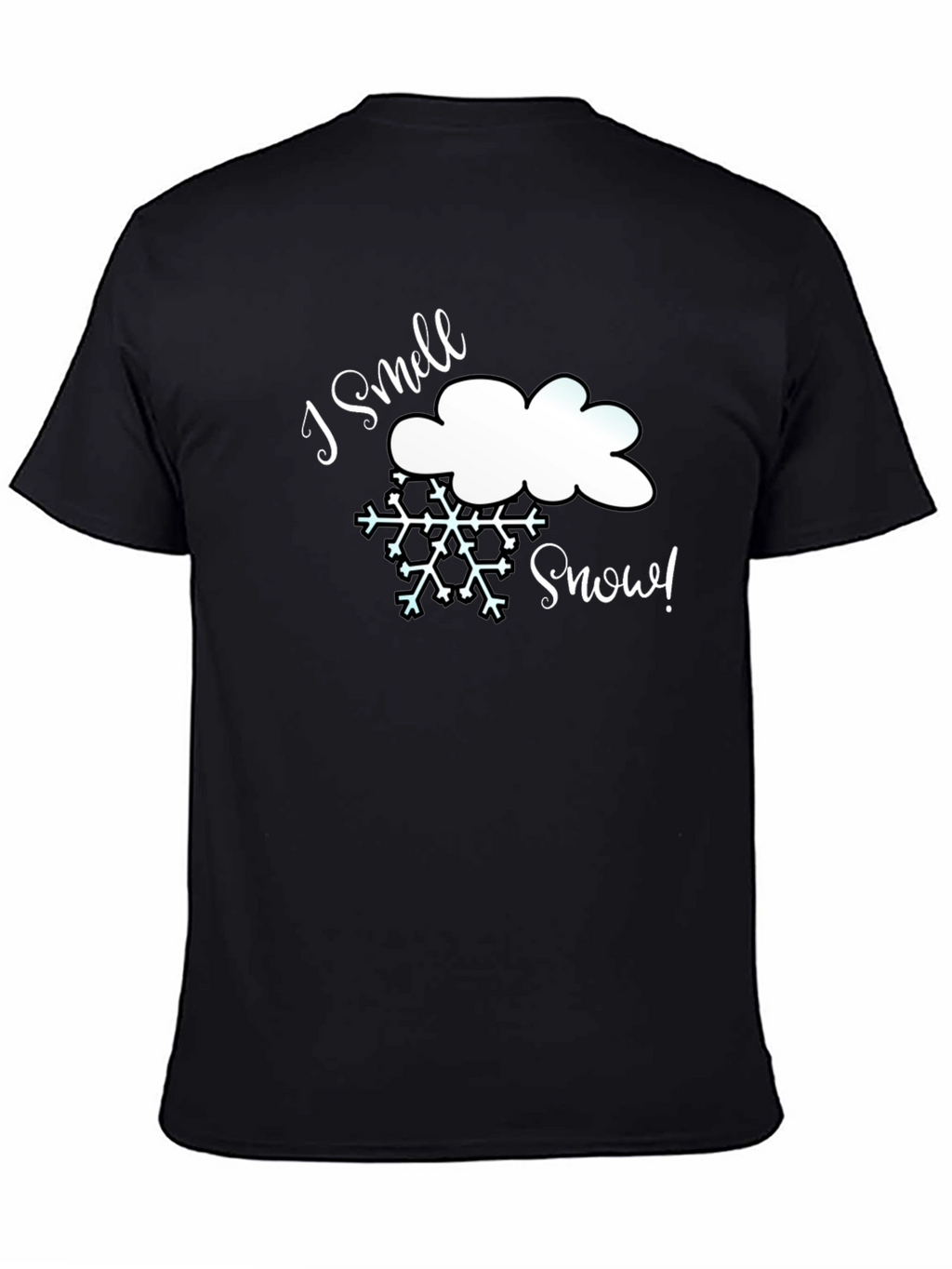I Smell Snow T-Shirt - Winter Holiday Tee