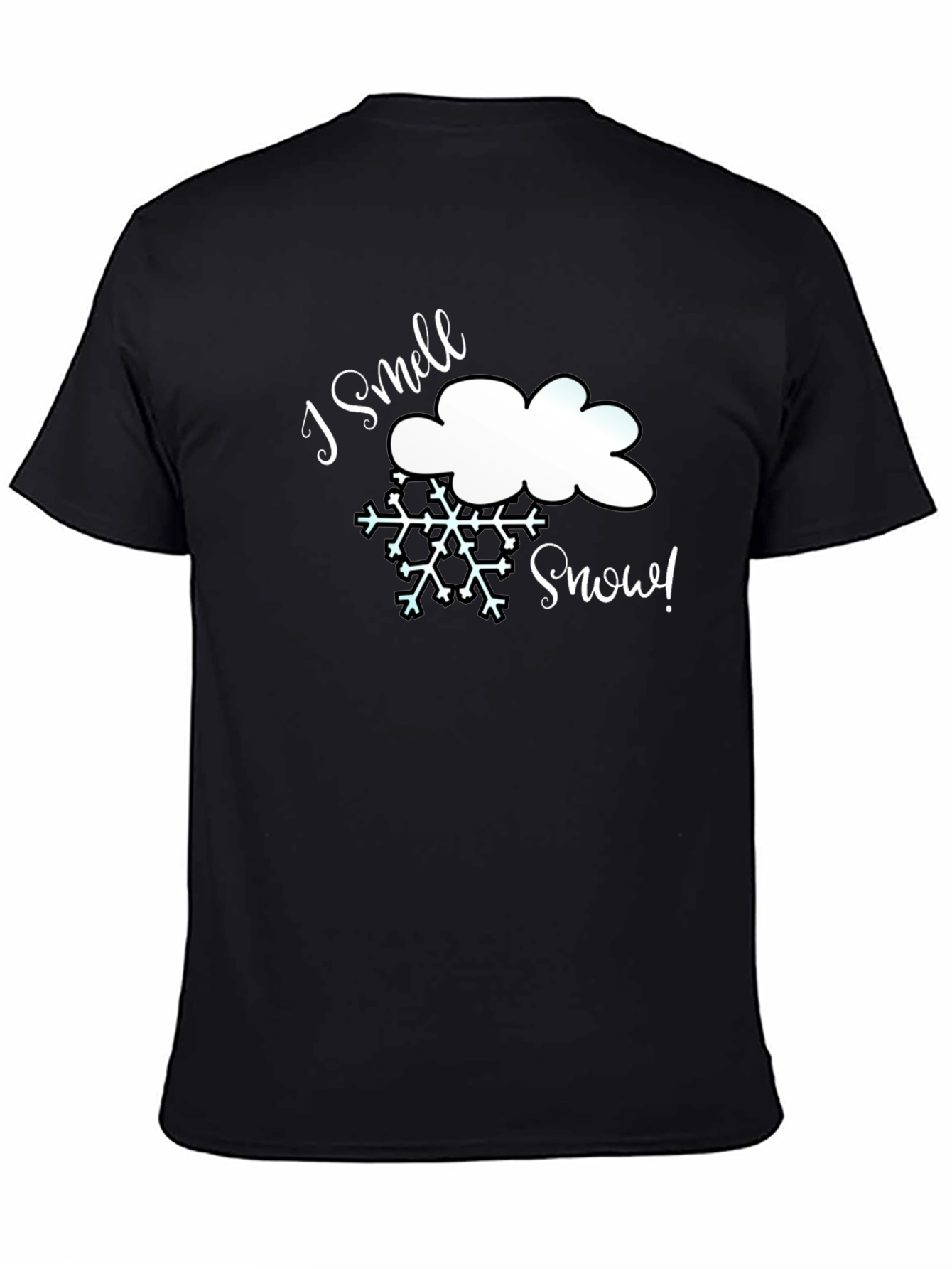 I Smell Snow T-Shirt - Winter Holiday Tee
