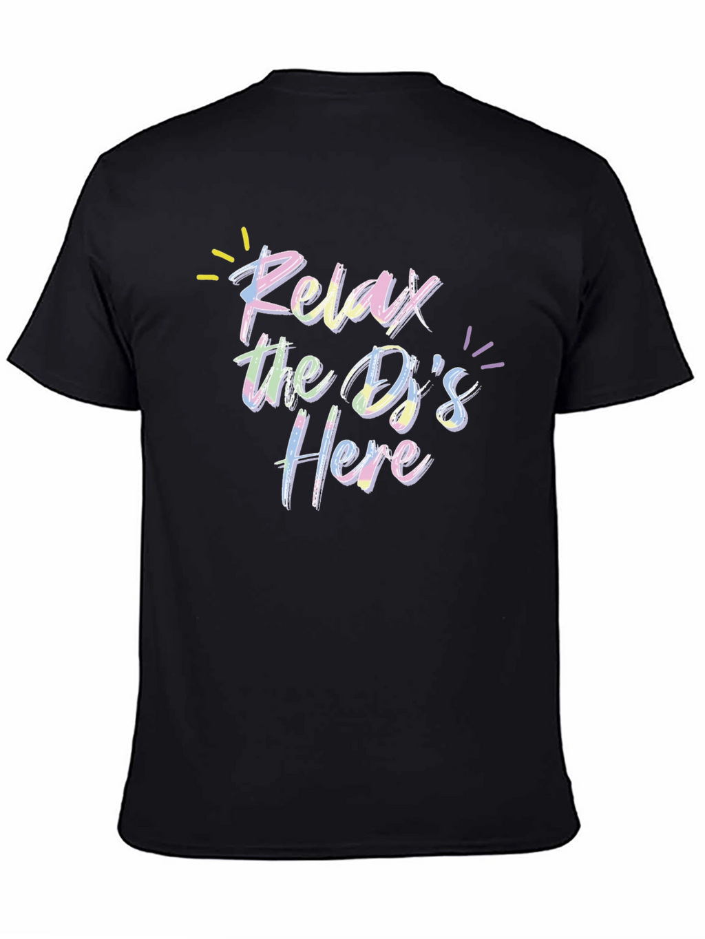 Relax the DJs Here Graphic T-Shirt