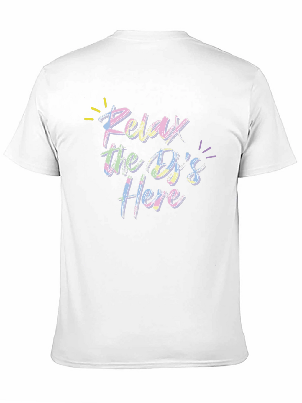 Relax the DJs Here Graphic T-Shirt
