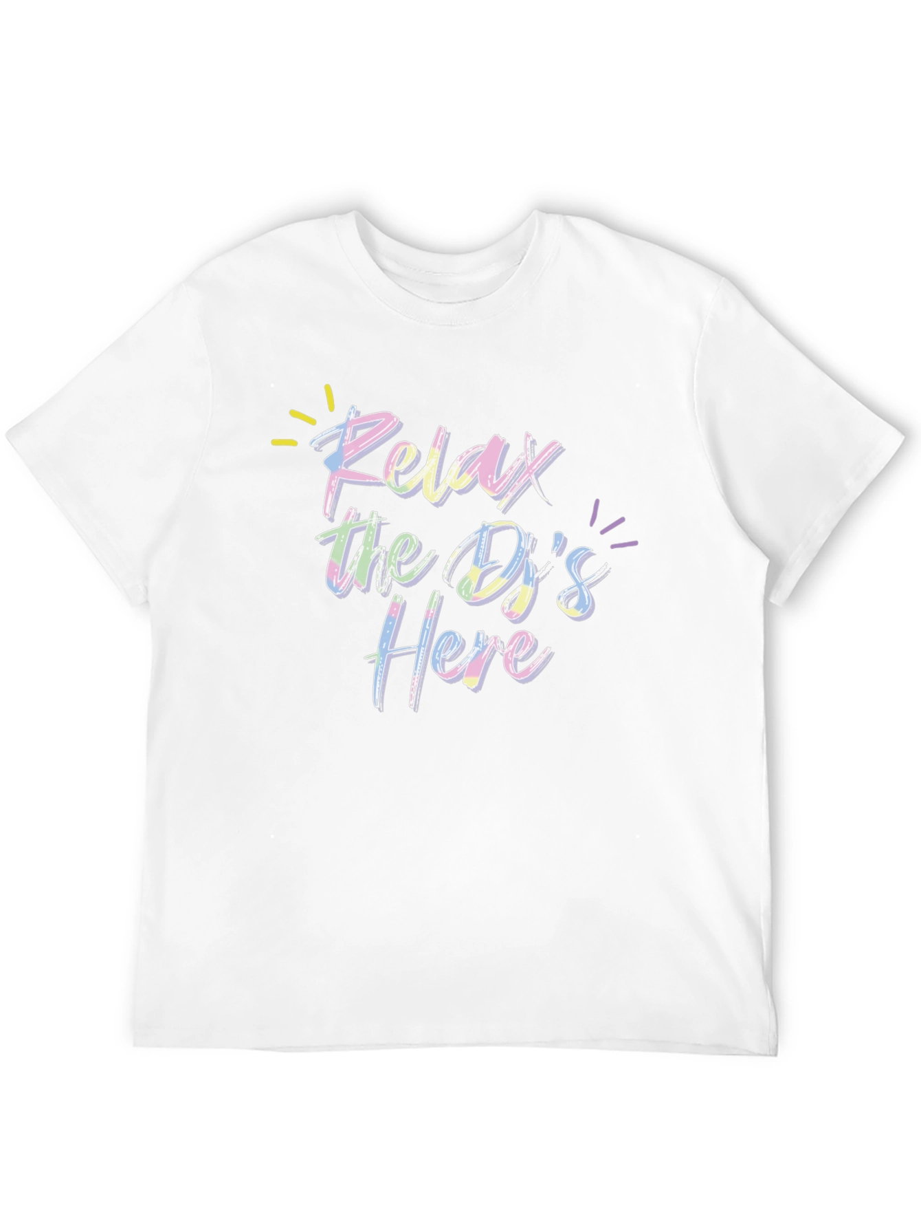 Relax the DJs Here Graphic T-Shirt