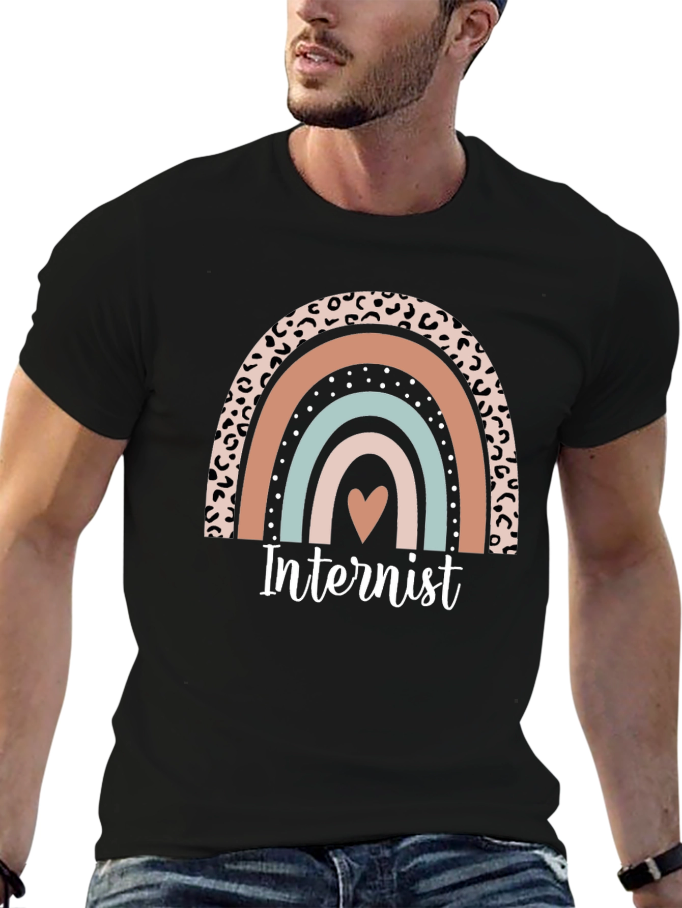 Internist Rainbow Graphic T-Shirt