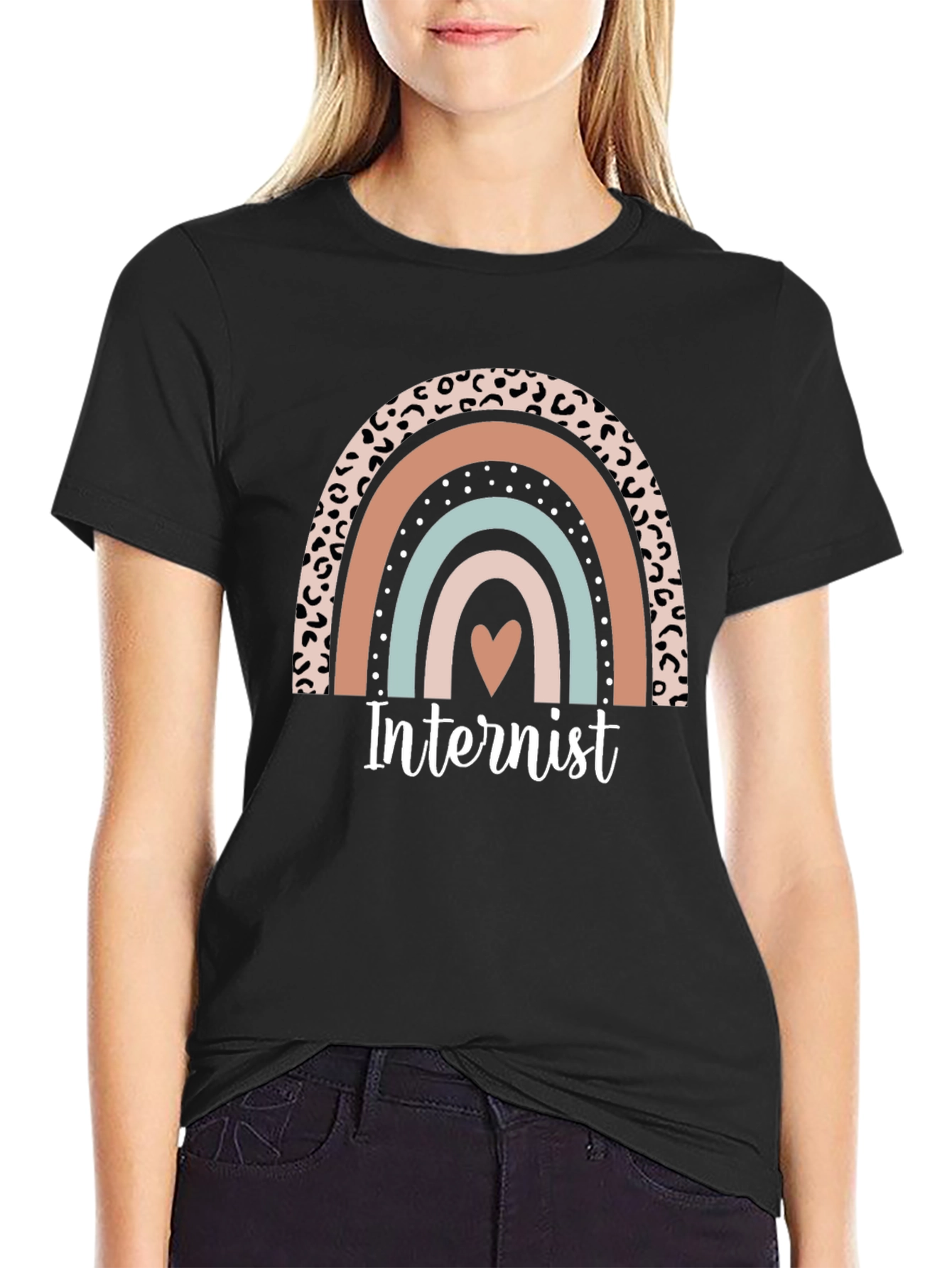 Internist Rainbow Graphic T-Shirt