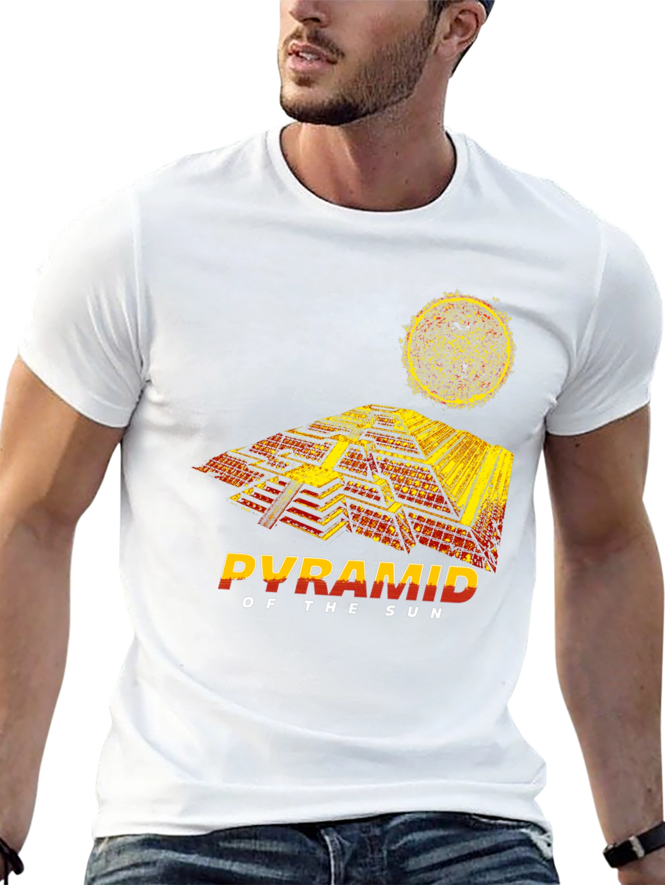 Pyramid of The Sun Graphic T-Shirt