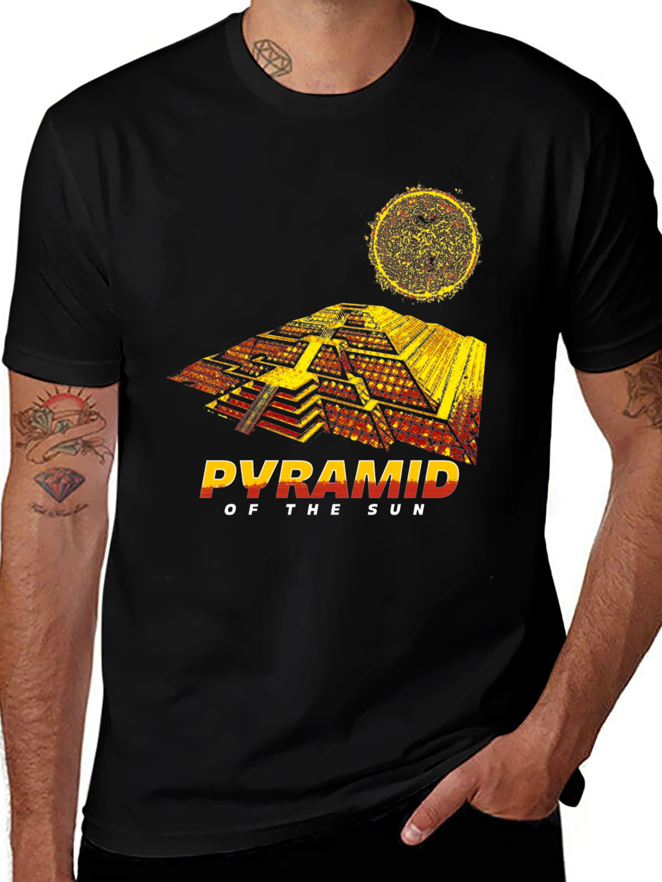 Pyramid of The Sun Graphic T-Shirt