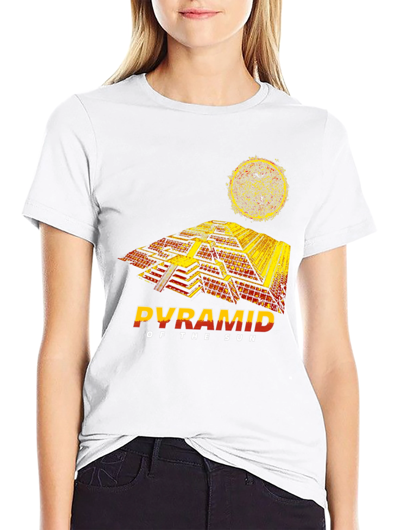 Pyramid of The Sun Graphic T-Shirt