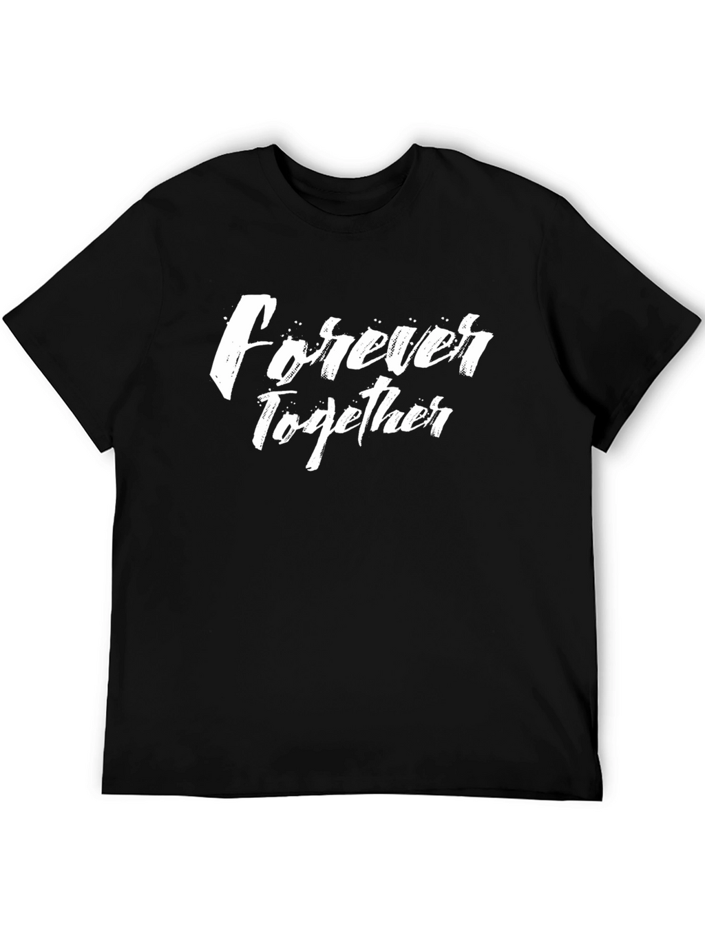 Forever Together Black Graphic Tee